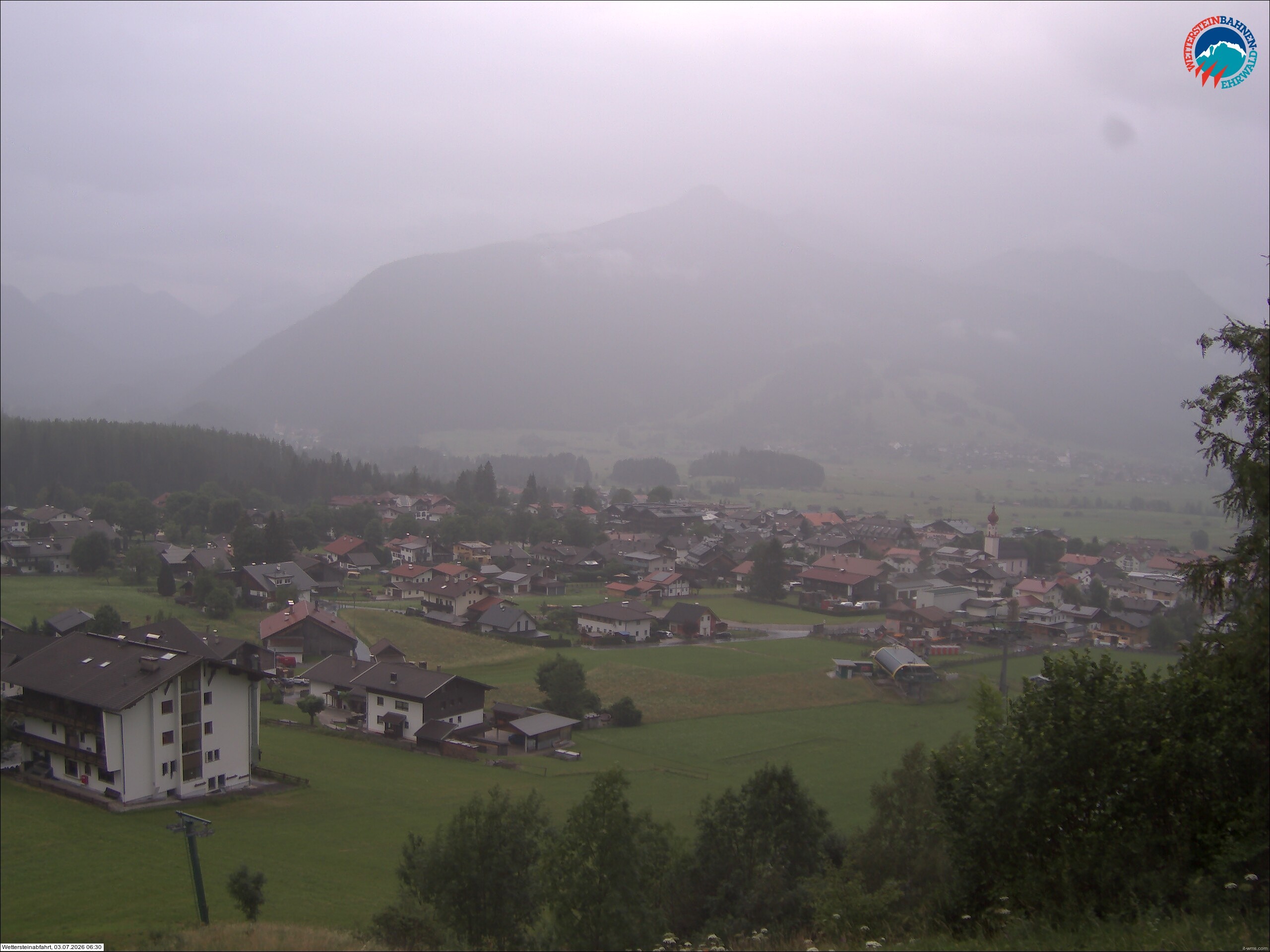Archiv Foto Webcam Sonnenhang Sessellift Ehrwald