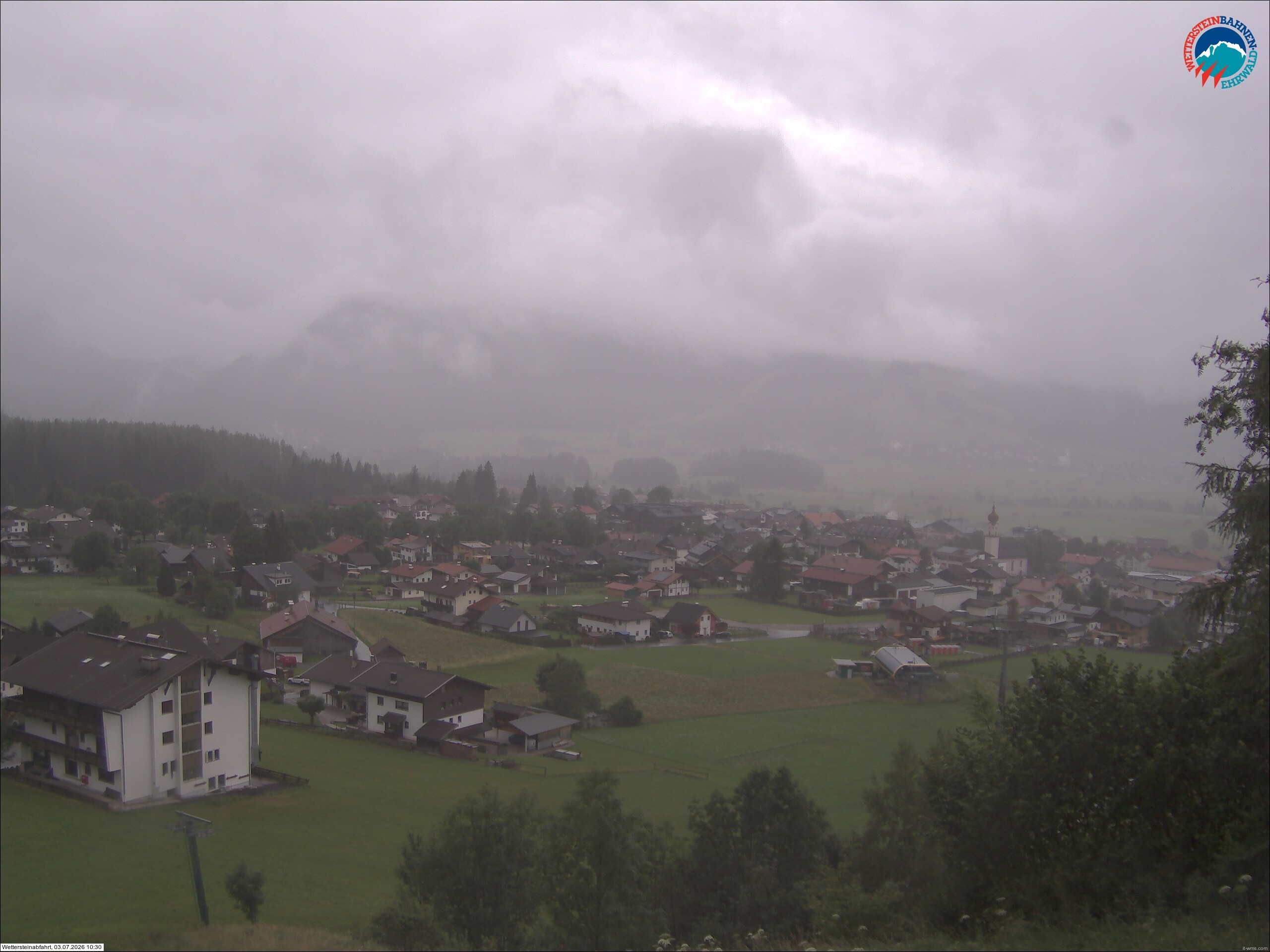 Archiv Foto Webcam Sonnenhang Sessellift Ehrwald