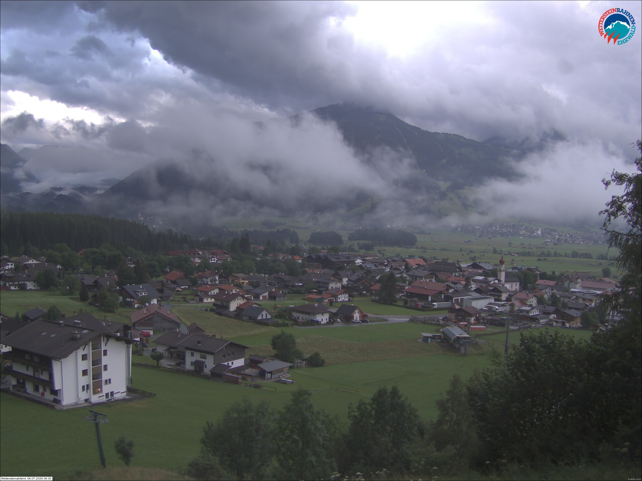 Archiv Foto Webcam Sonnenhang Sessellift Ehrwald