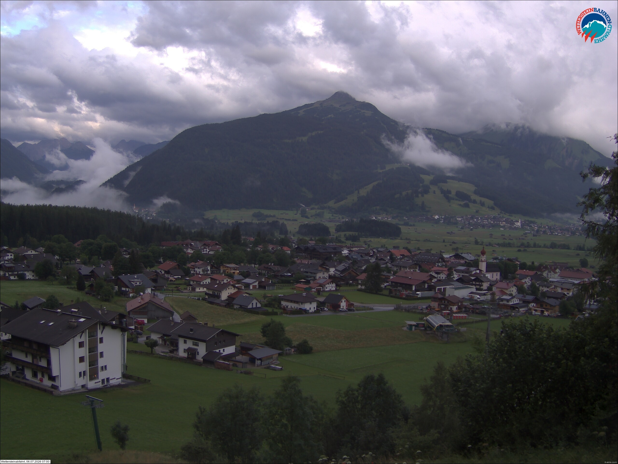 Archiv Foto Webcam Sonnenhang Sessellift Ehrwald