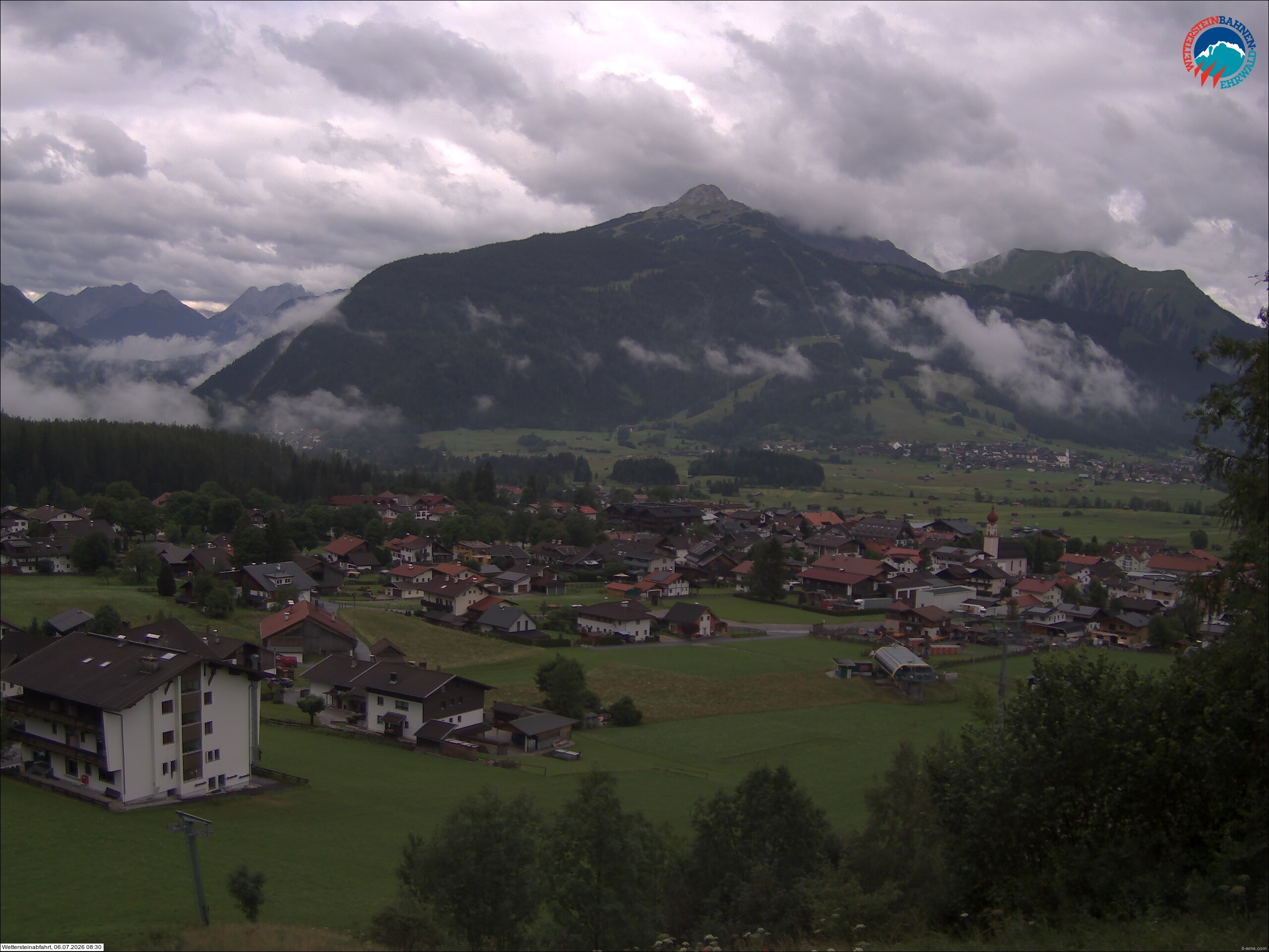 Archiv Foto Webcam Sonnenhang Sessellift Ehrwald