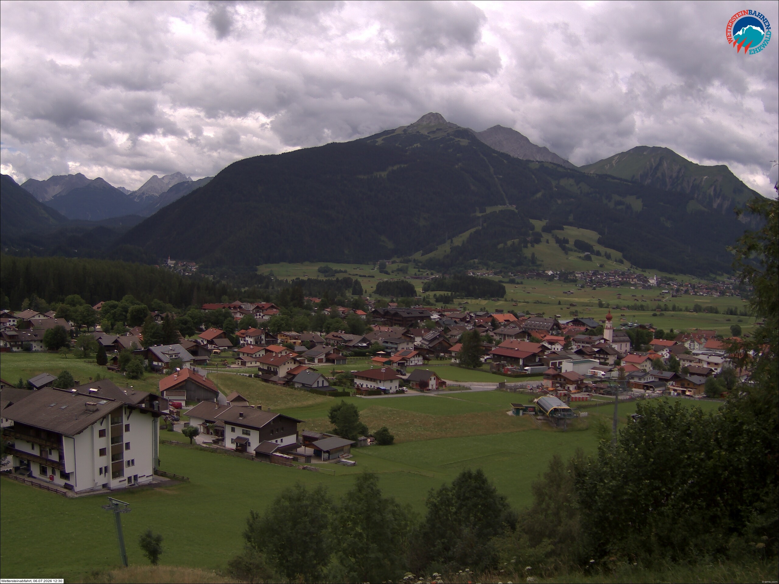 Archiv Foto Webcam Sonnenhang Sessellift Ehrwald