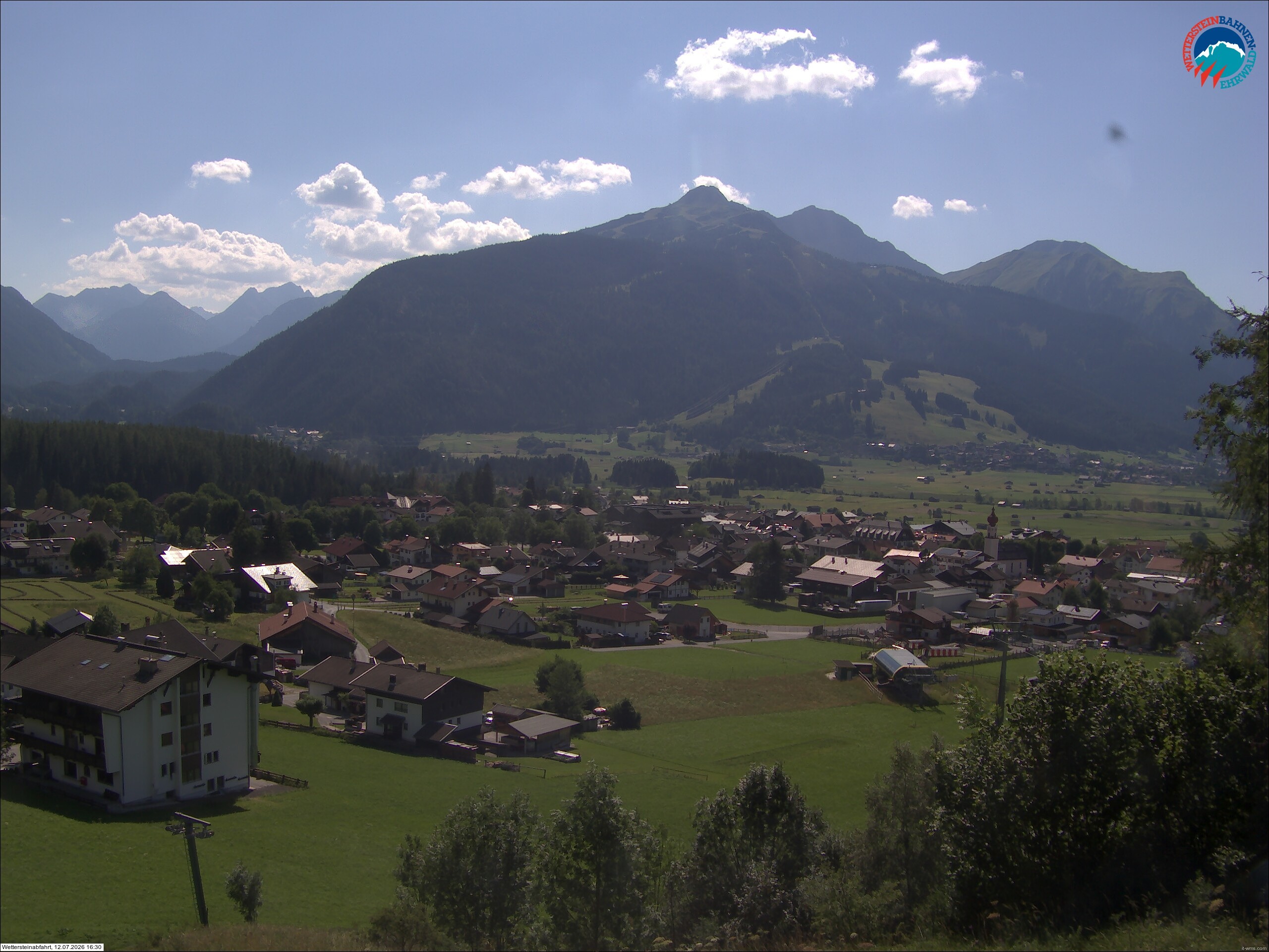 Archiv Foto Webcam Sonnenhang Sessellift Ehrwald