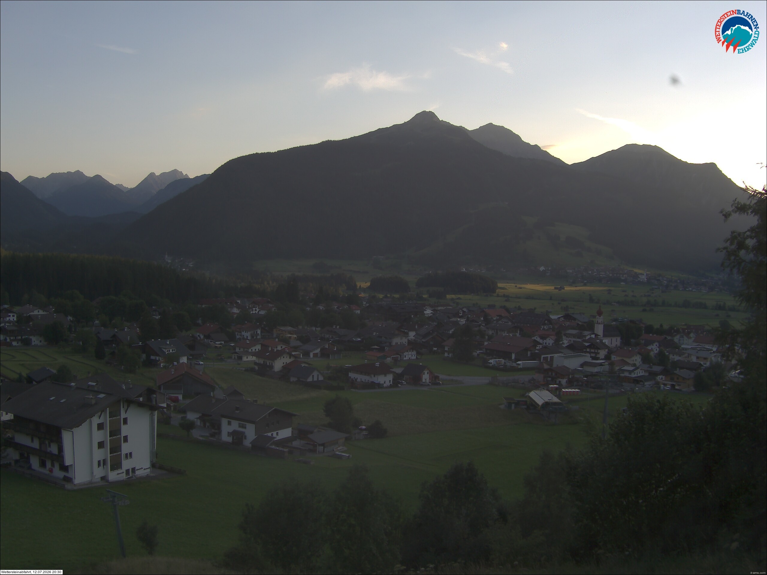 Archiv Foto Webcam Sonnenhang Sessellift Ehrwald