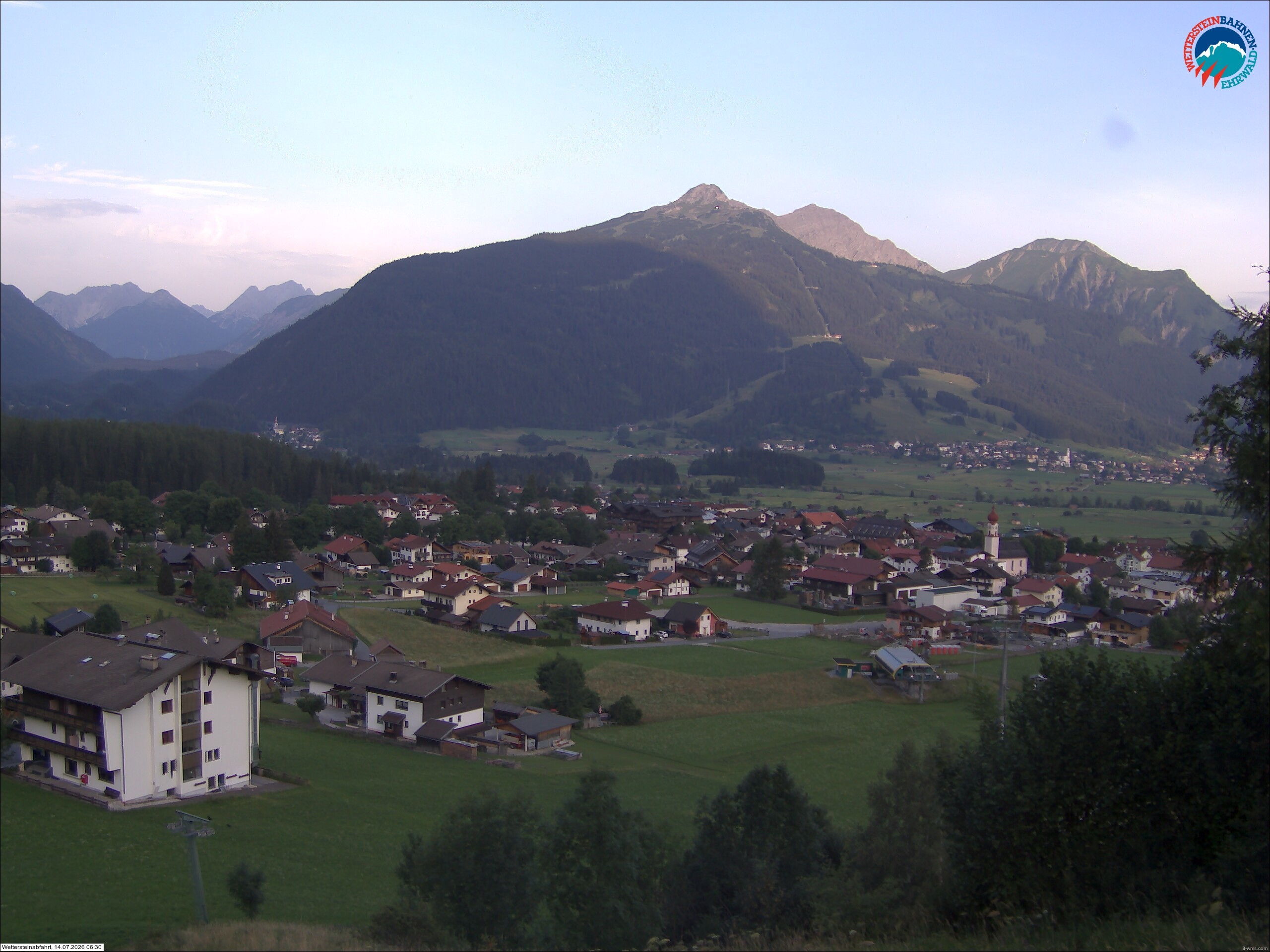 Archiv Foto Webcam Sonnenhang Sessellift Ehrwald