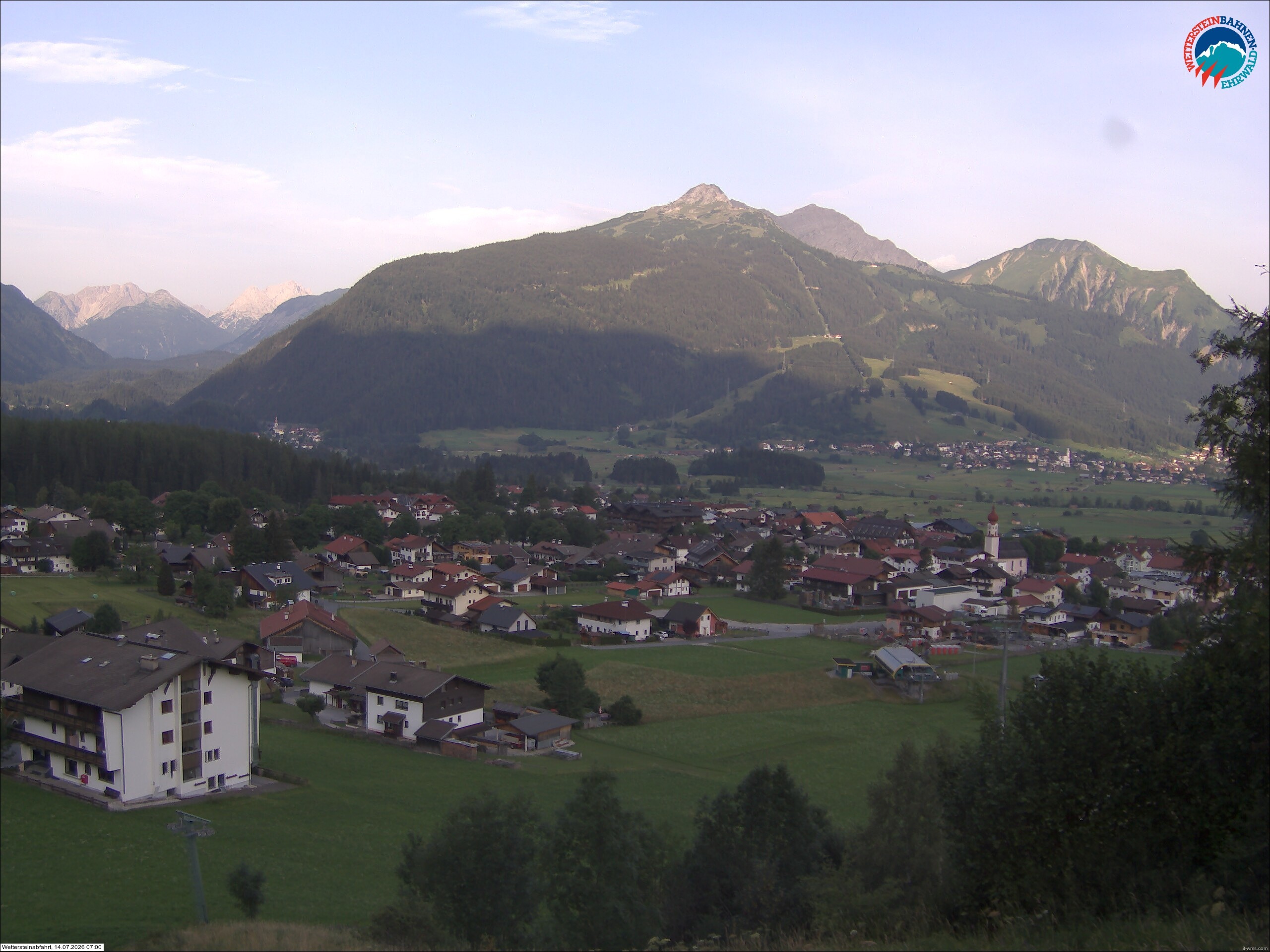 Archiv Foto Webcam Sonnenhang Sessellift Ehrwald