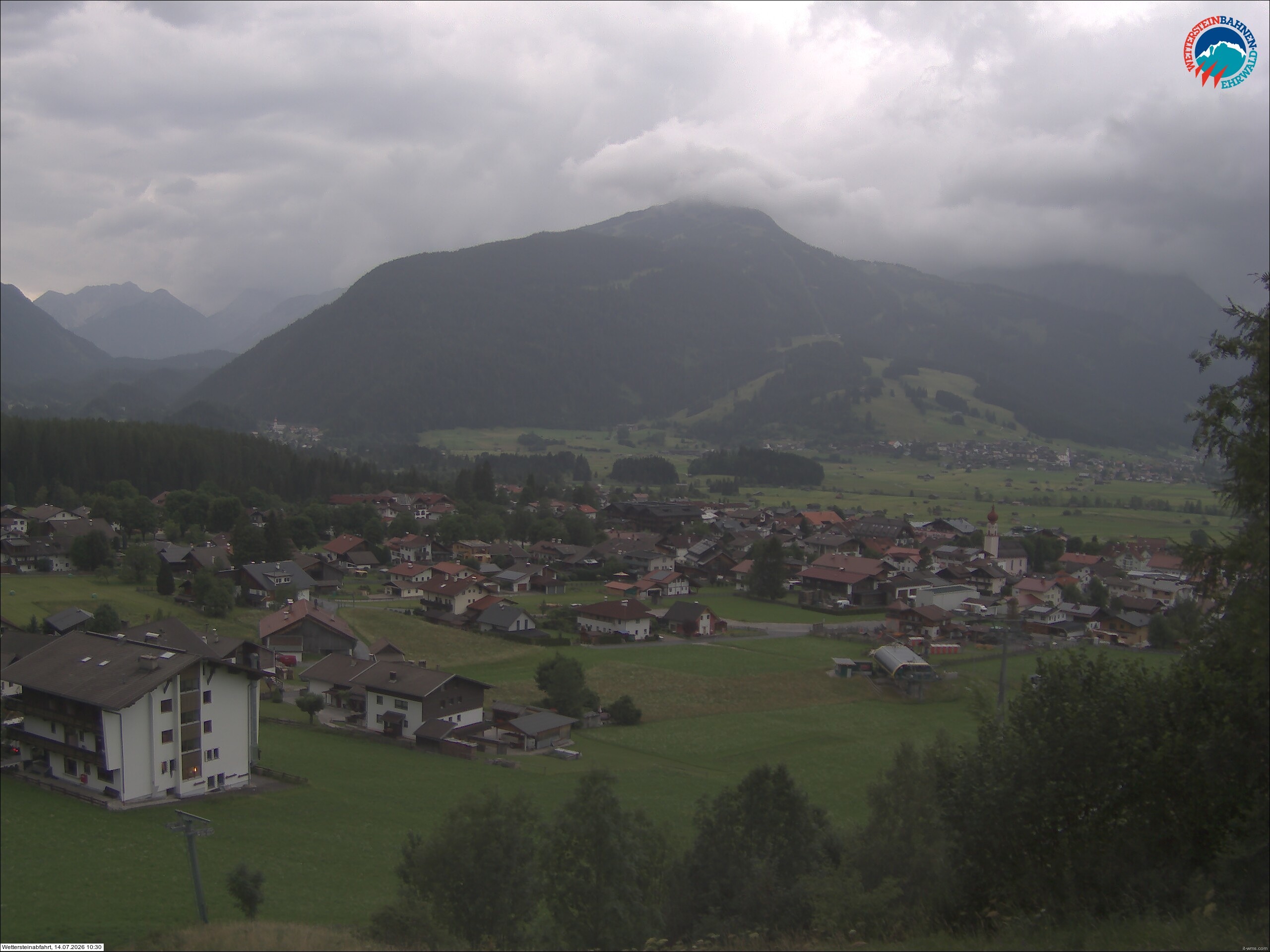 Archiv Foto Webcam Sonnenhang Sessellift Ehrwald