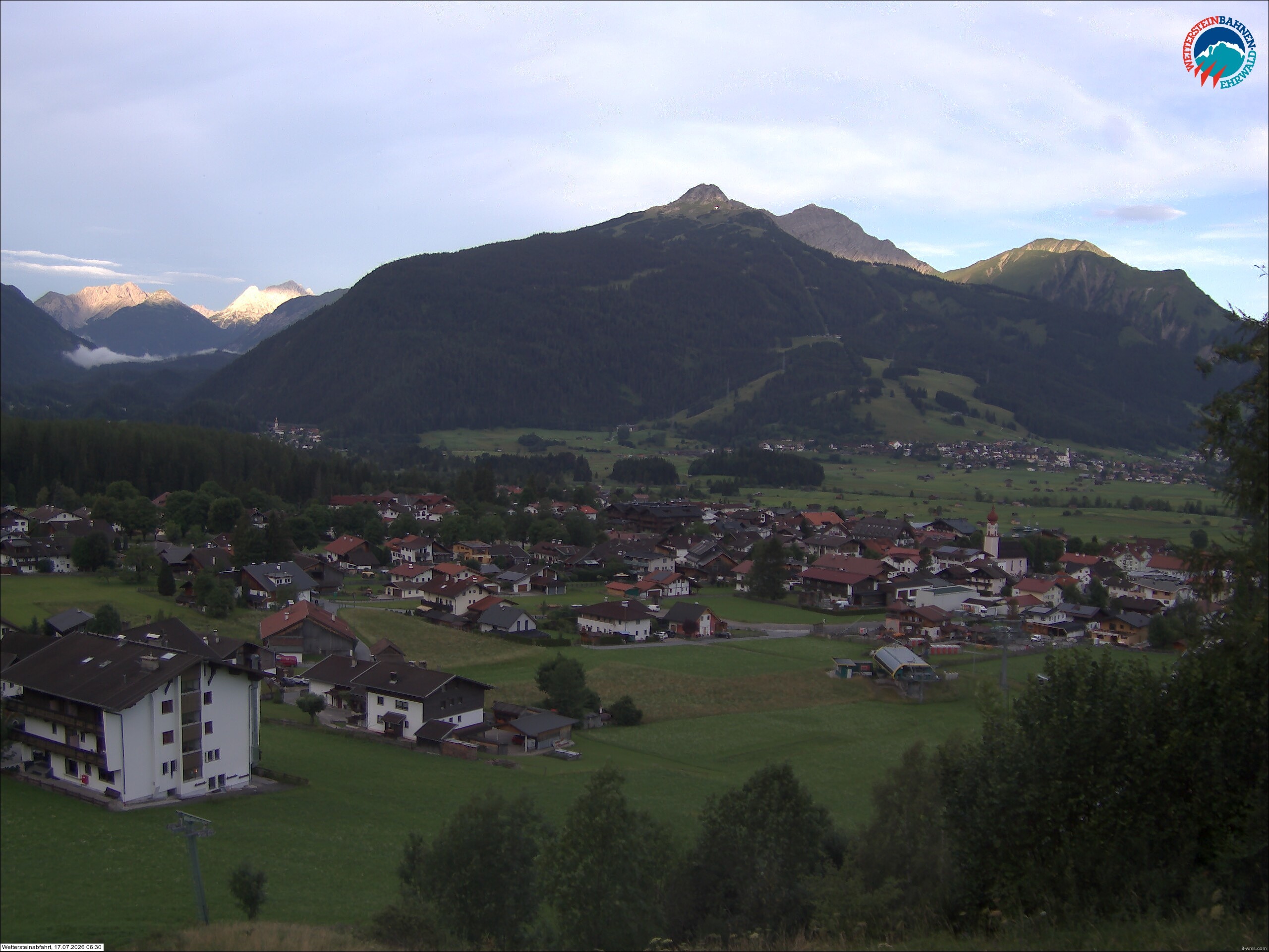 Archiv Foto Webcam Sonnenhang Sessellift Ehrwald