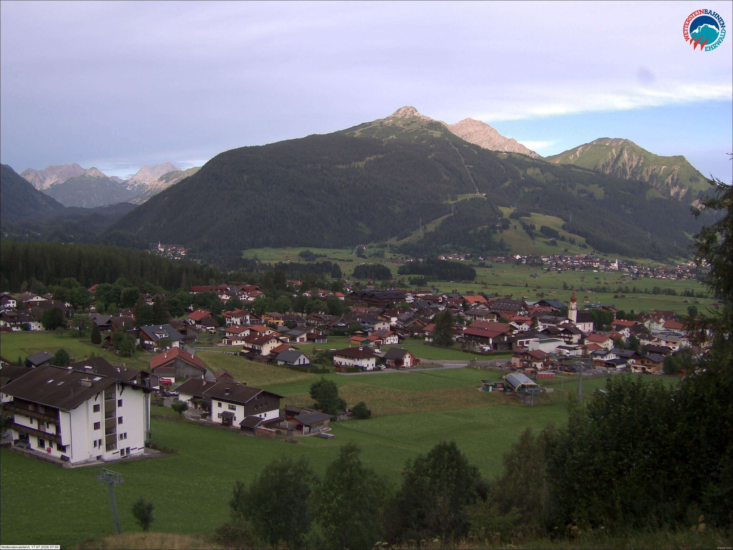 Archiv Foto Webcam Sonnenhang Sessellift Ehrwald
