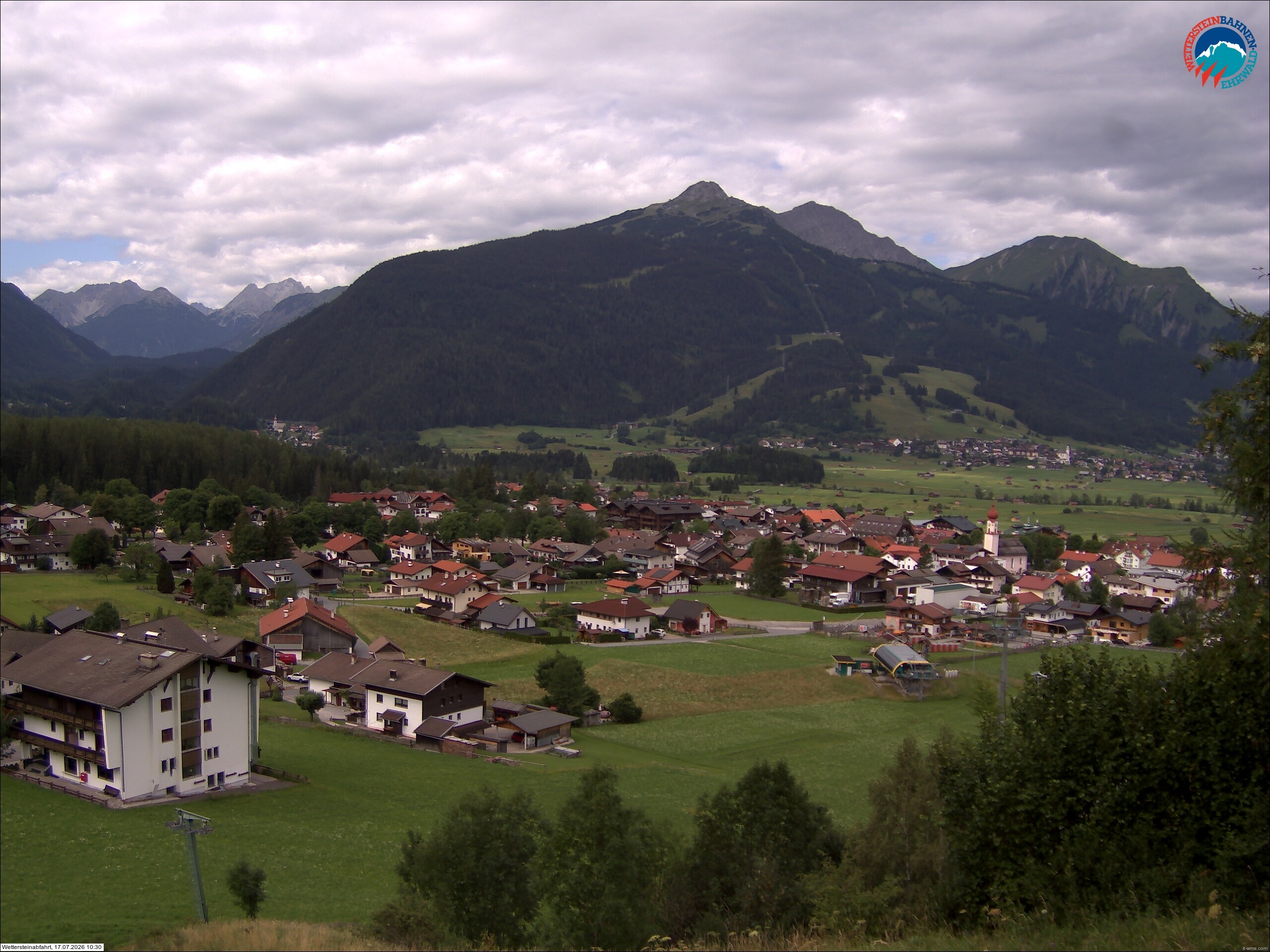 Archiv Foto Webcam Sonnenhang Sessellift Ehrwald