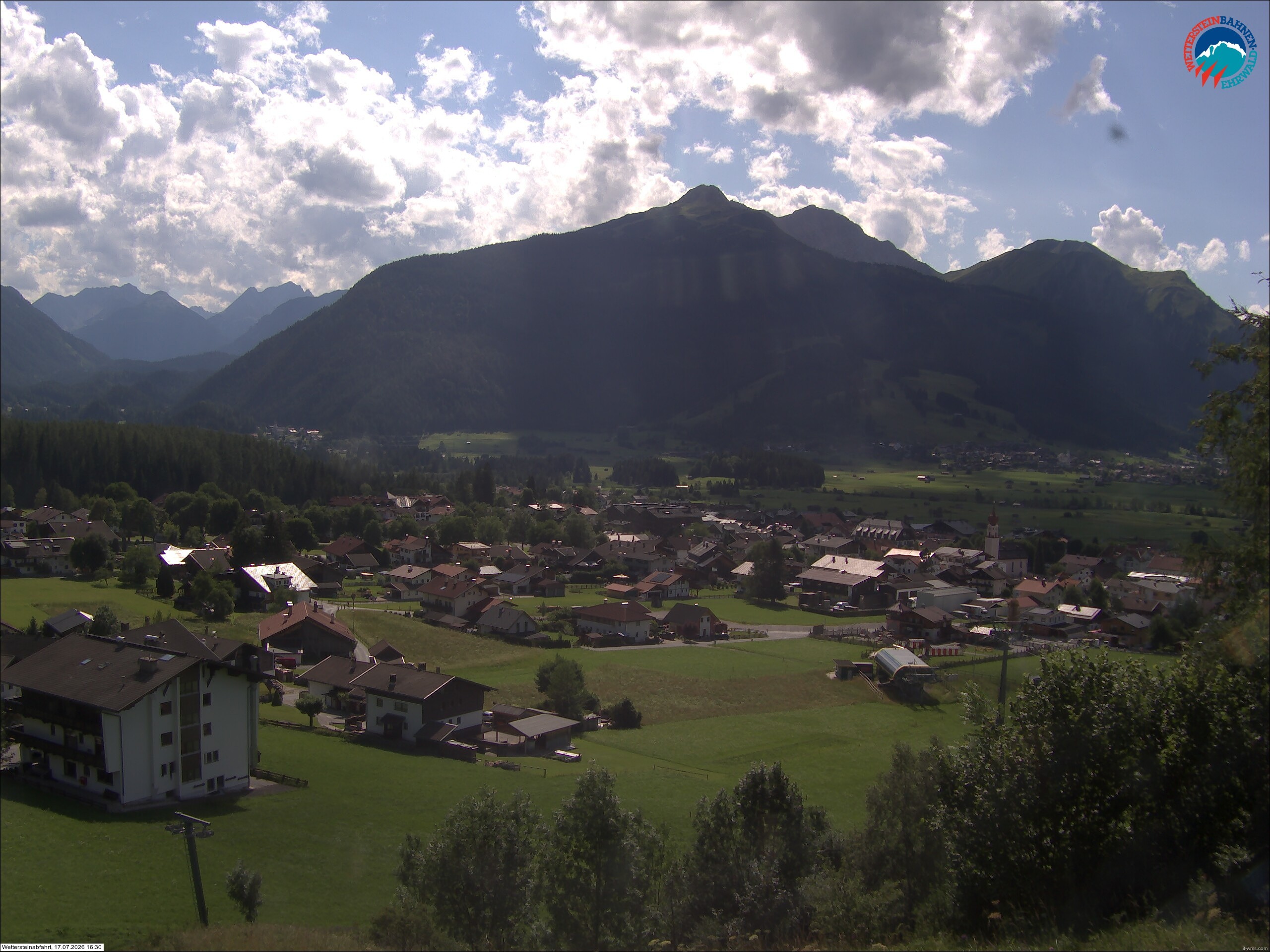 Archiv Foto Webcam Sonnenhang Sessellift Ehrwald