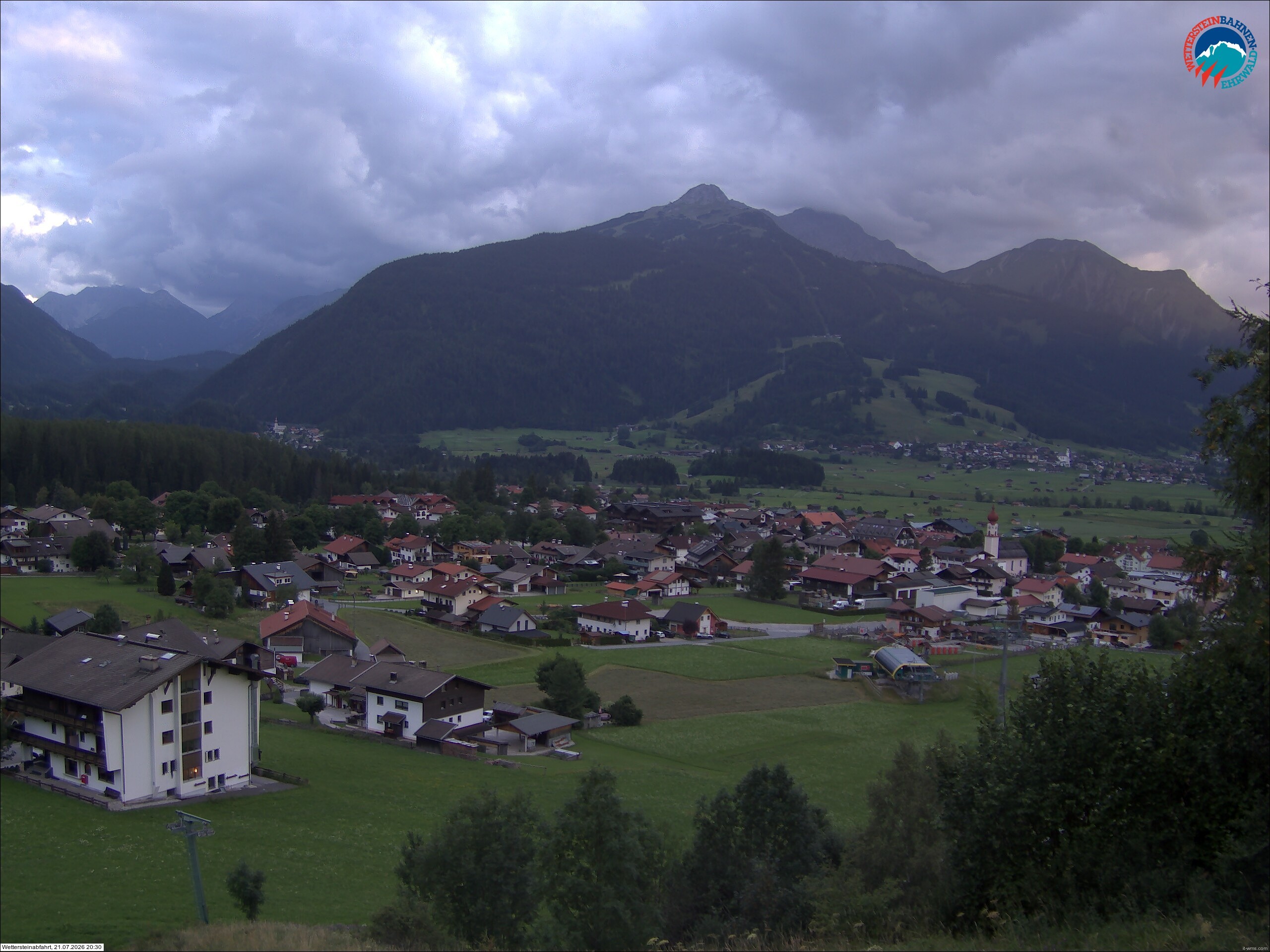 Archiv Foto Webcam Sonnenhang Sessellift Ehrwald