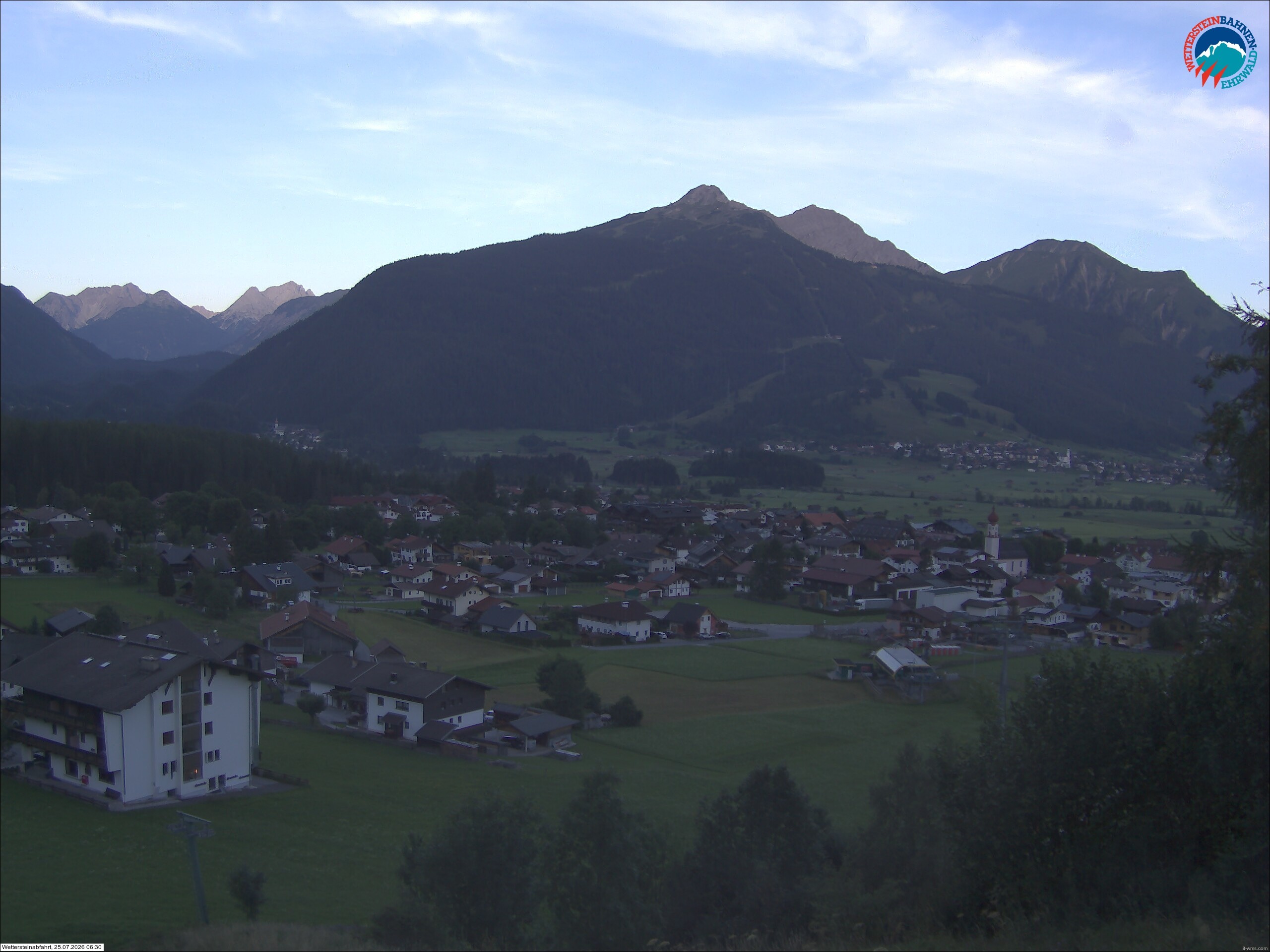 Archiv Foto Webcam Sonnenhang Sessellift Ehrwald