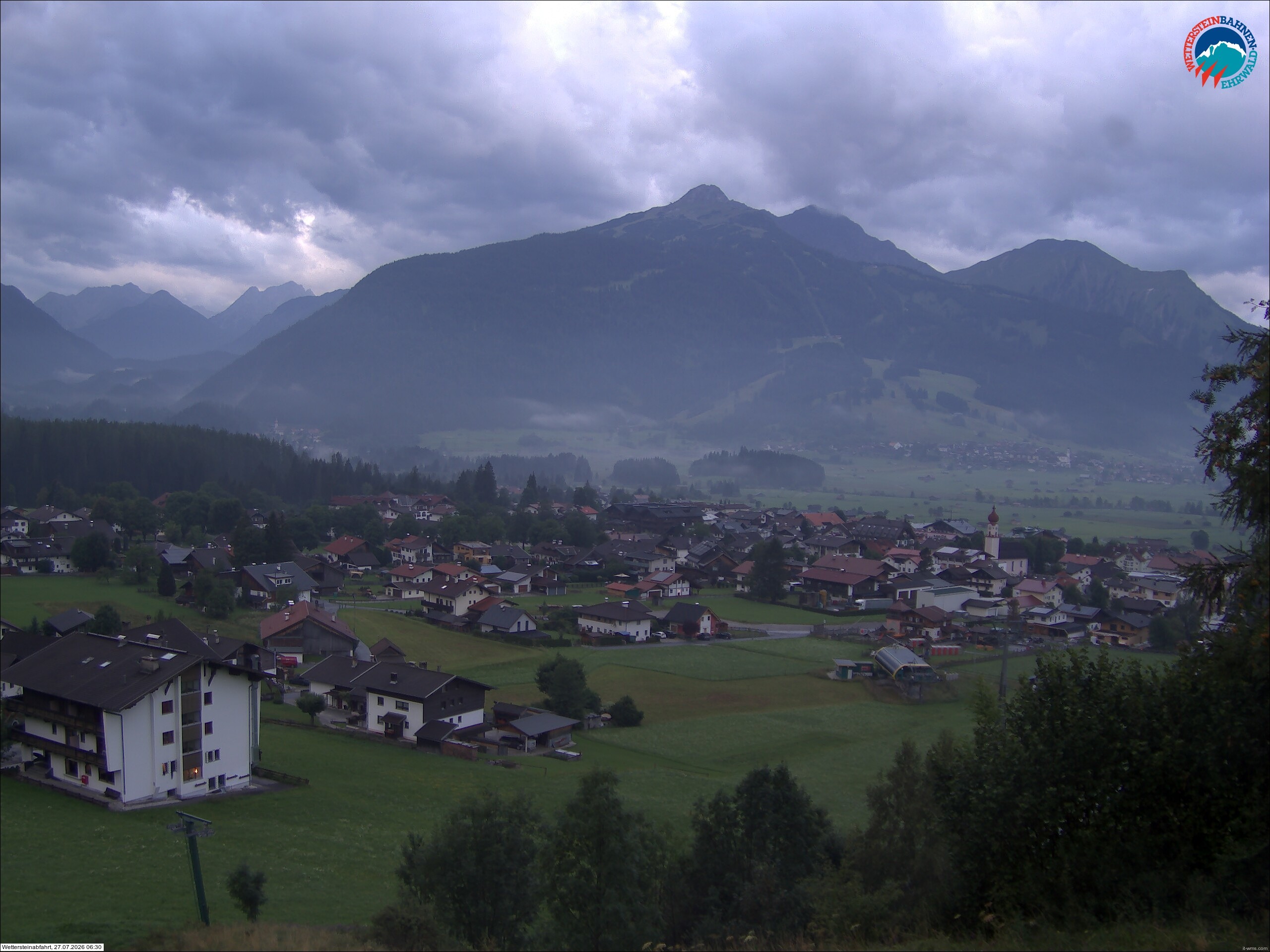 Archiv Foto Webcam Sonnenhang Sessellift Ehrwald