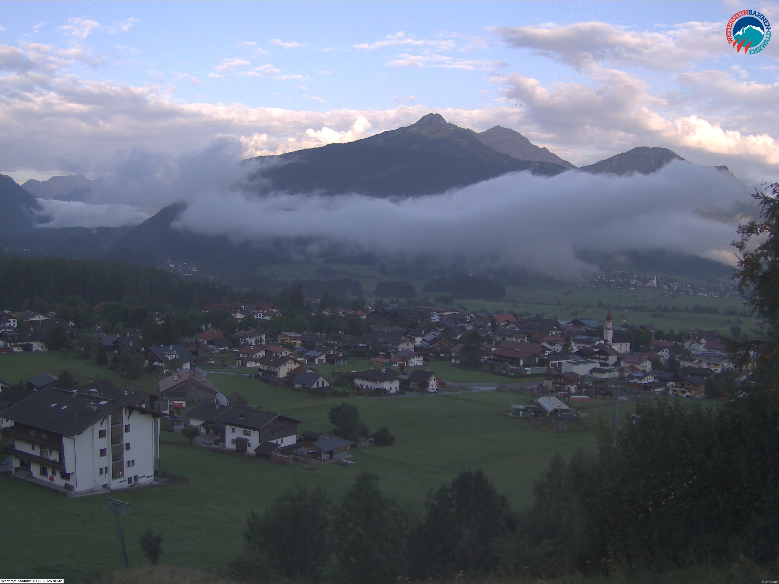 Archiv Foto Webcam Sonnenhang Sessellift Ehrwald