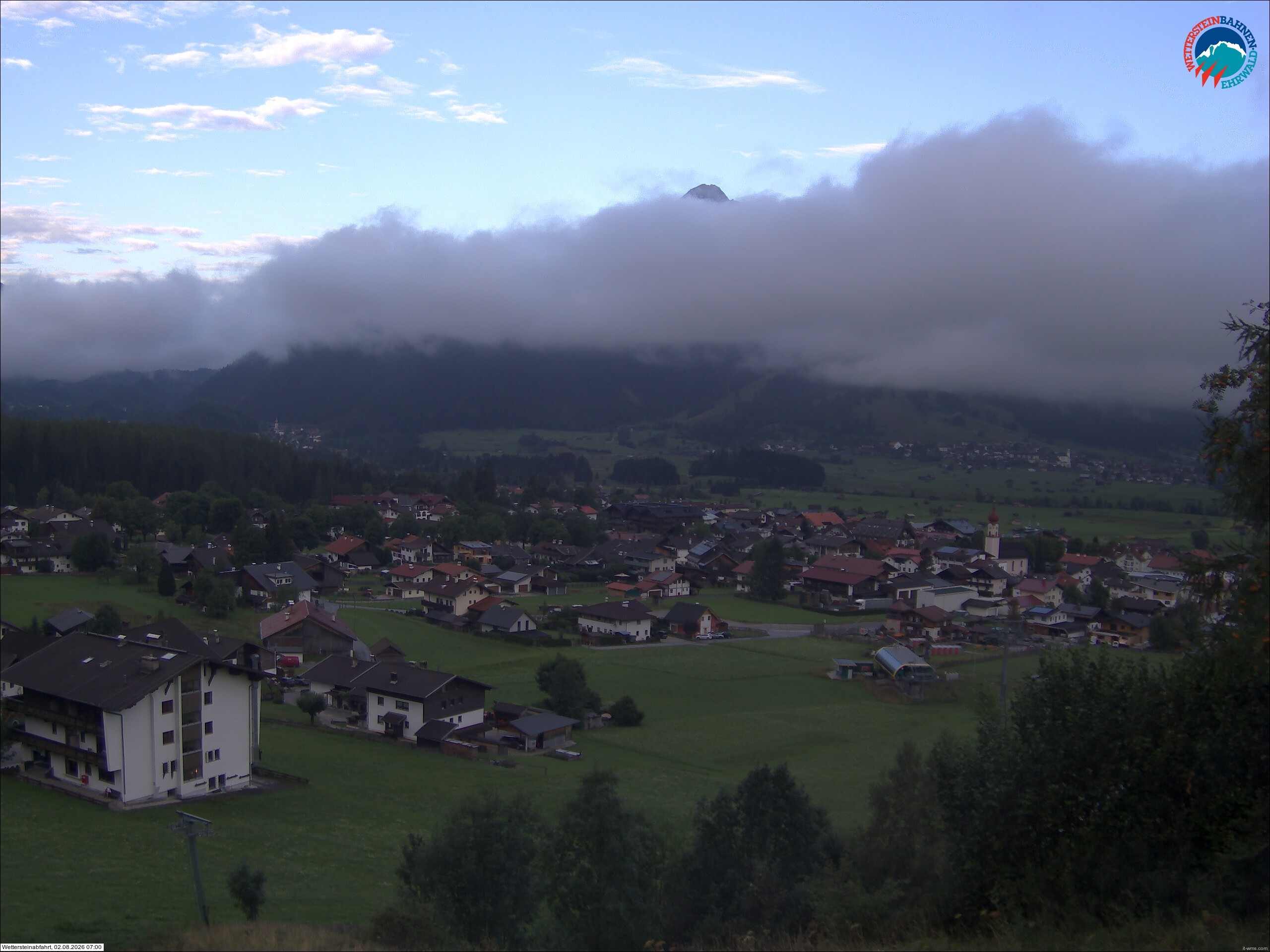 Archiv Foto Webcam Sonnenhang Sessellift Ehrwald