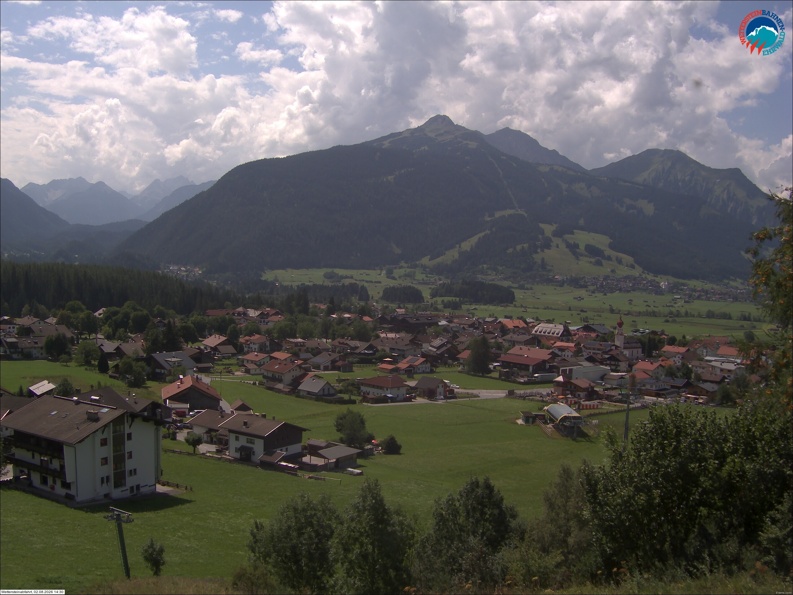Archiv Foto Webcam Sonnenhang Sessellift Ehrwald