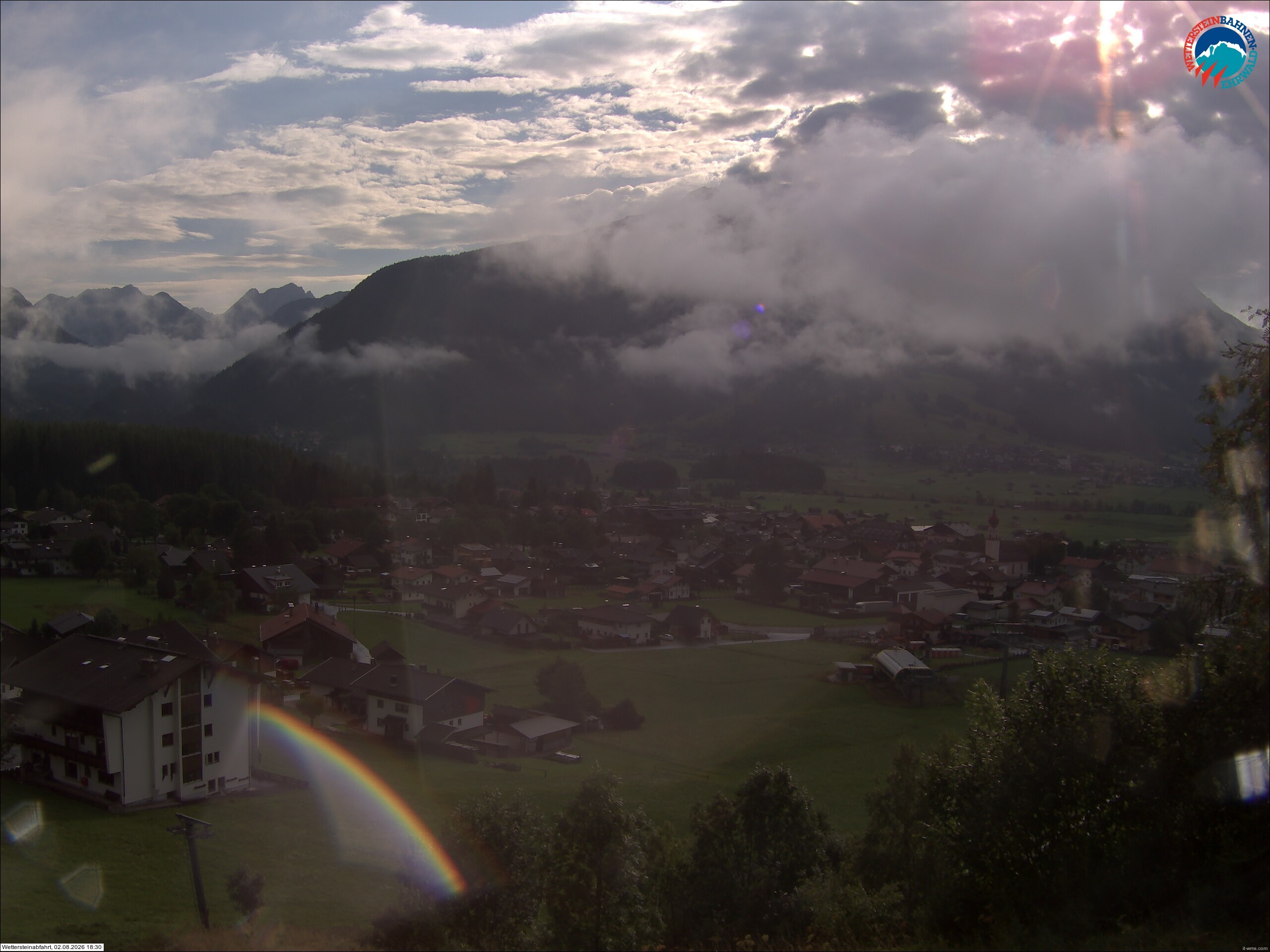 Archiv Foto Webcam Sonnenhang Sessellift Ehrwald
