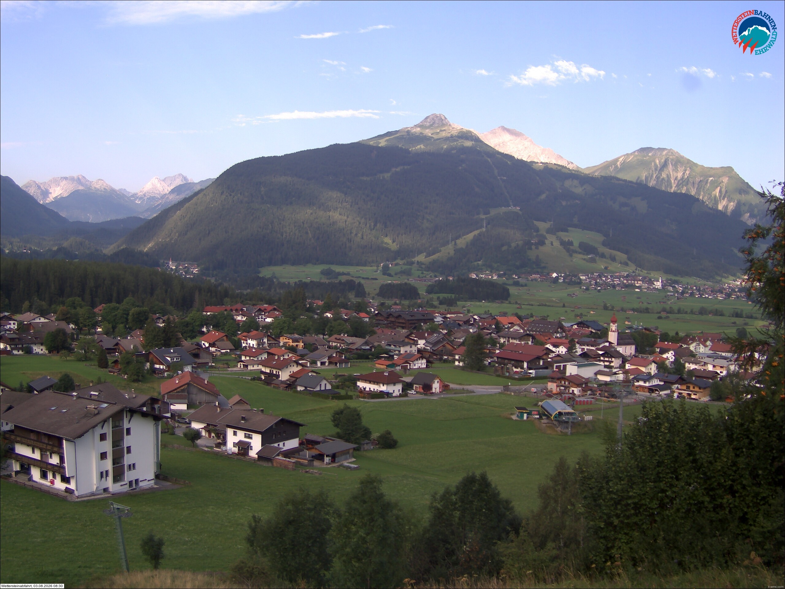 Archiv Foto Webcam Sonnenhang Sessellift Ehrwald