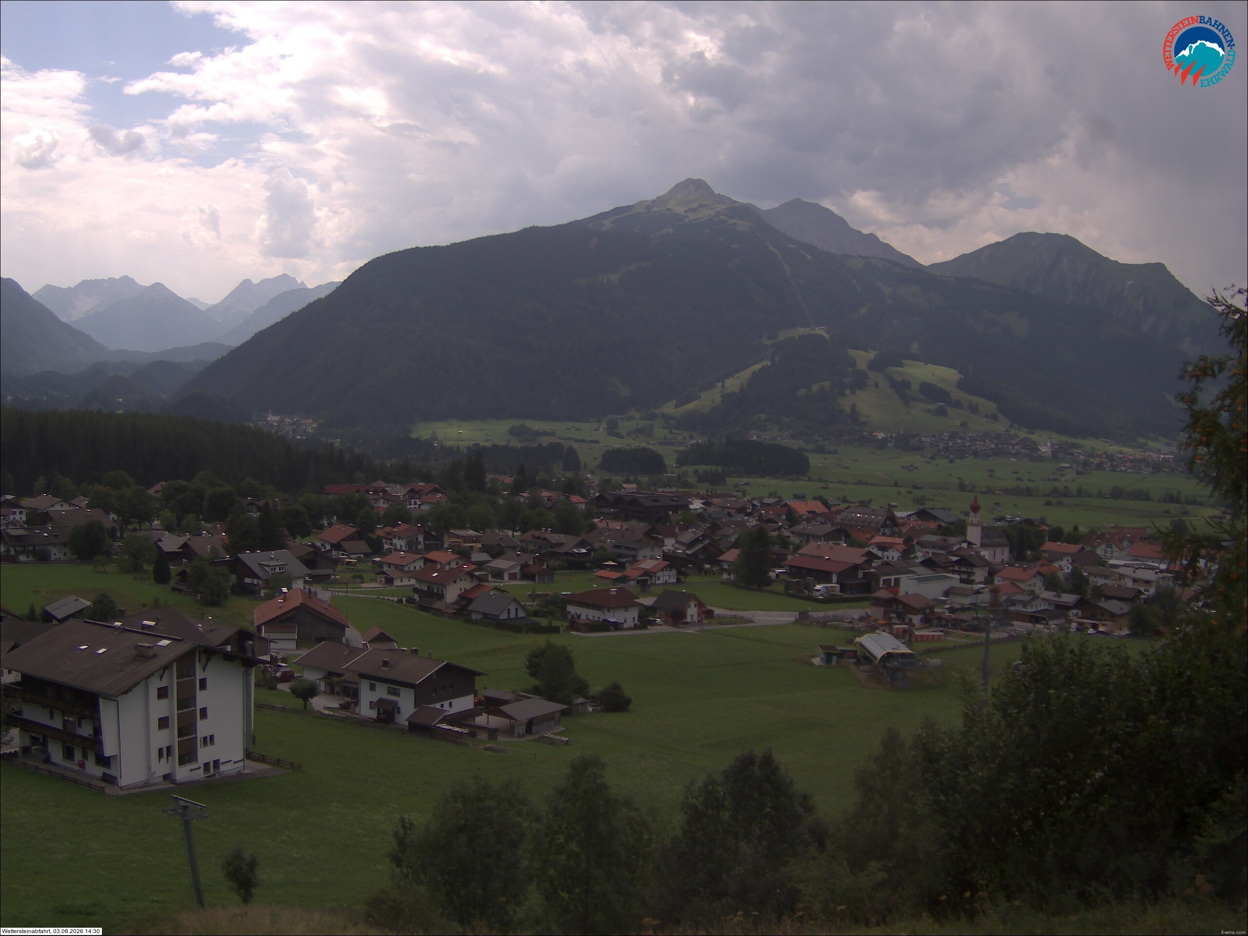 Archiv Foto Webcam Sonnenhang Sessellift Ehrwald