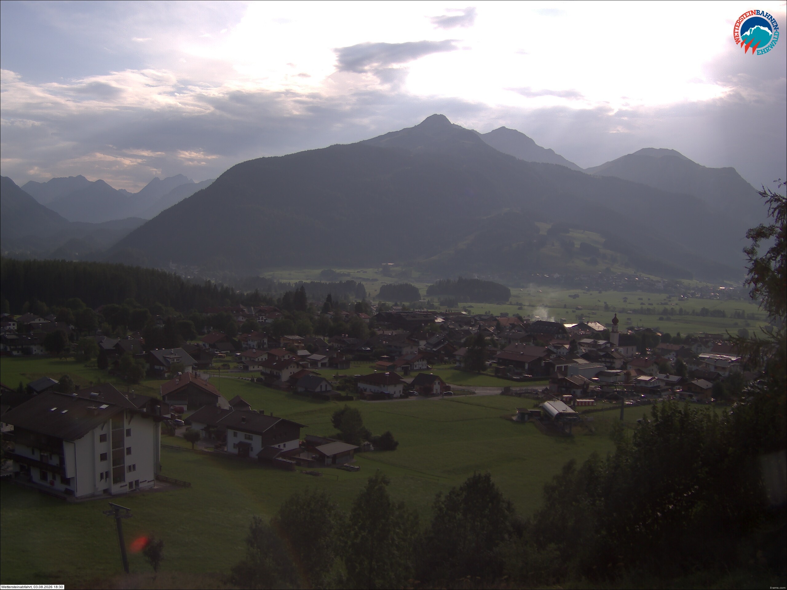 Archiv Foto Webcam Sonnenhang Sessellift Ehrwald