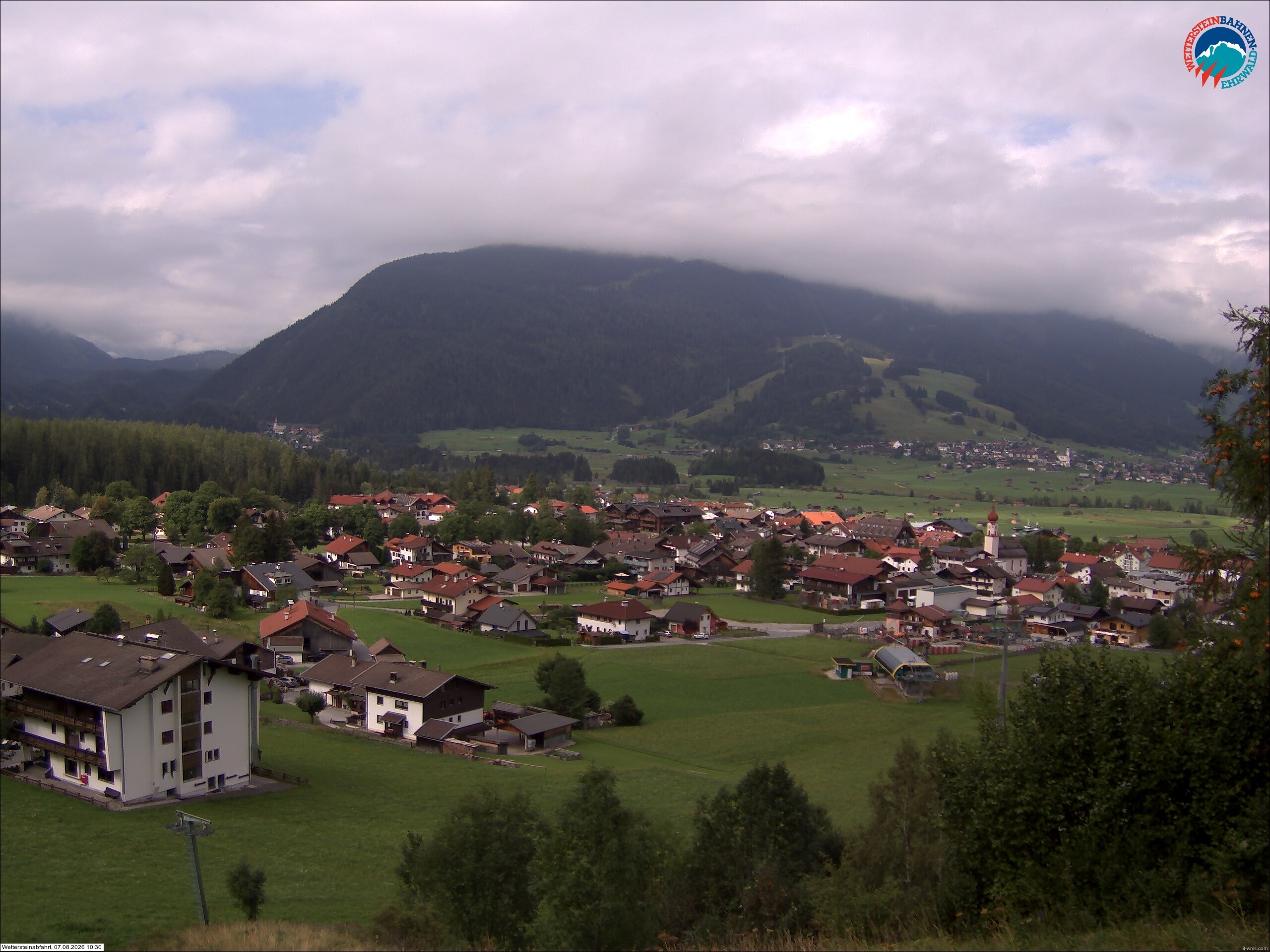 Archived image Webcam Sonnenhang chairlift Ehrwald