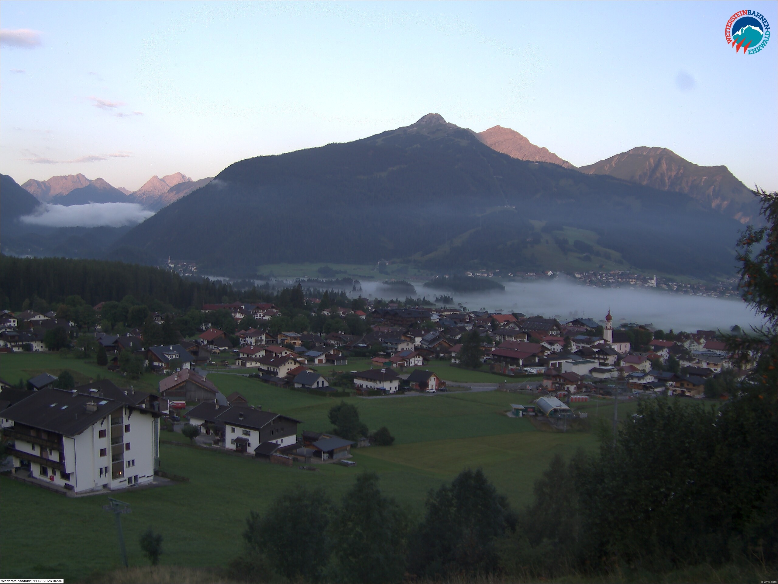 Archiv Foto Webcam Sonnenhang Sessellift Ehrwald