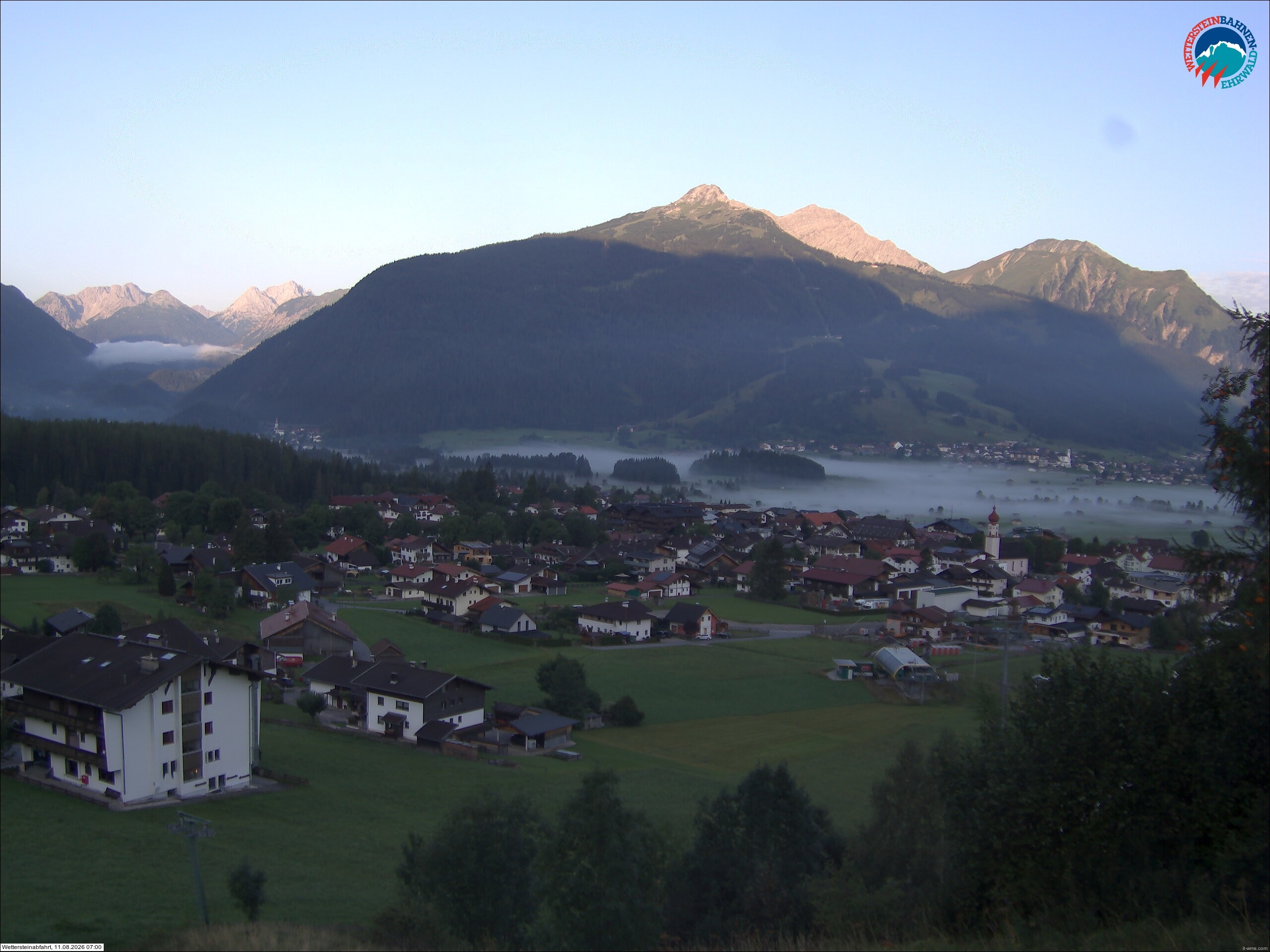 Archiv Foto Webcam Sonnenhang Sessellift Ehrwald