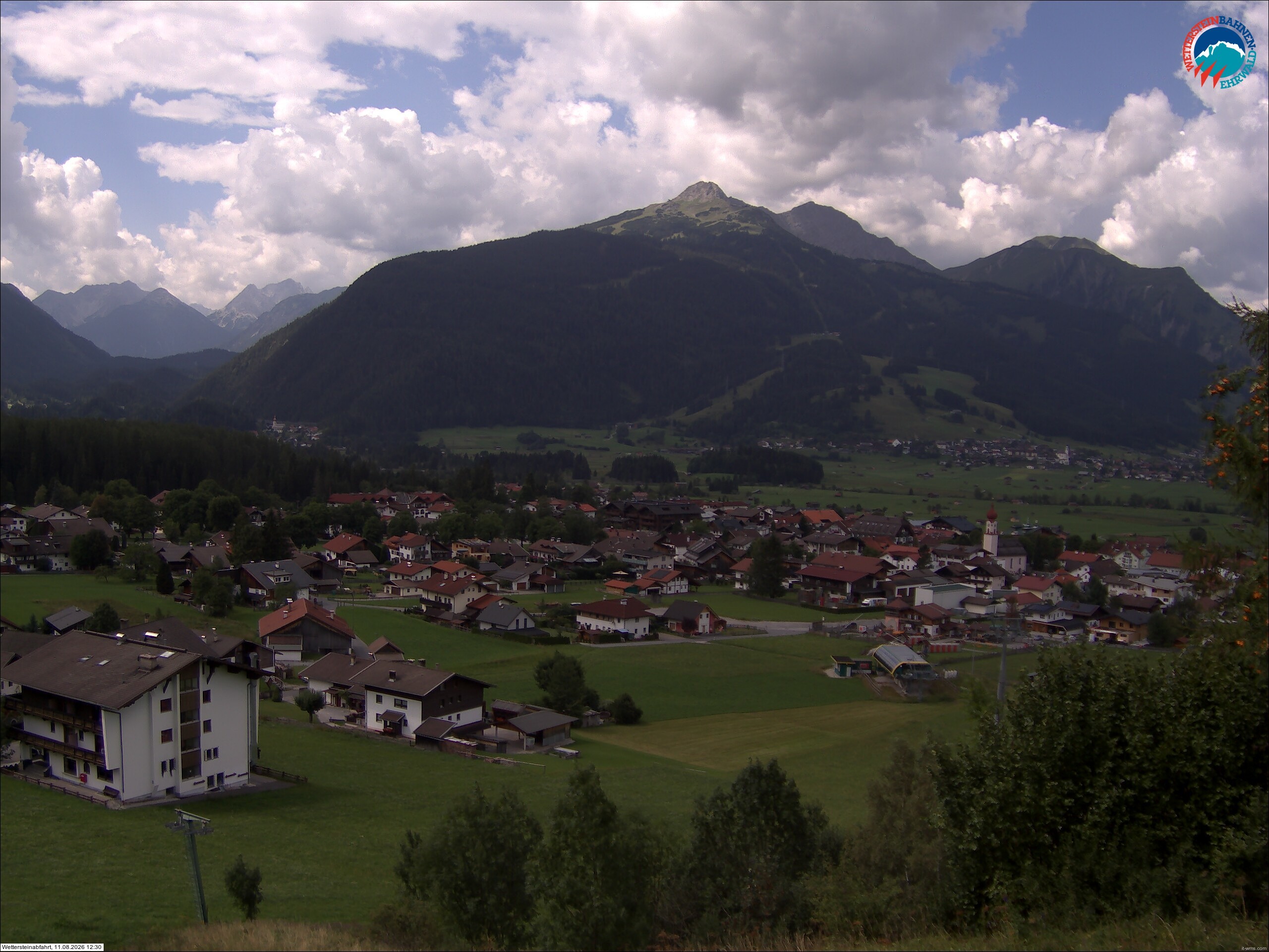 Archiv Foto Webcam Sonnenhang Sessellift Ehrwald