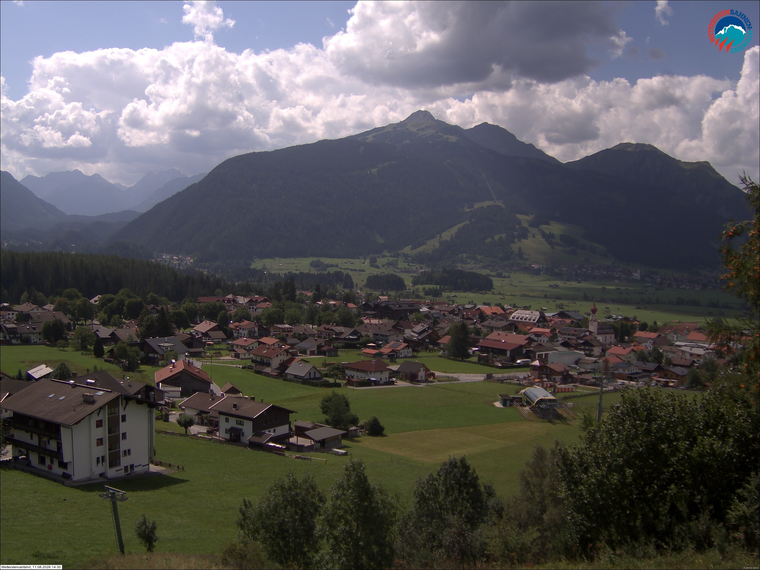 Archiv Foto Webcam Sonnenhang Sessellift Ehrwald