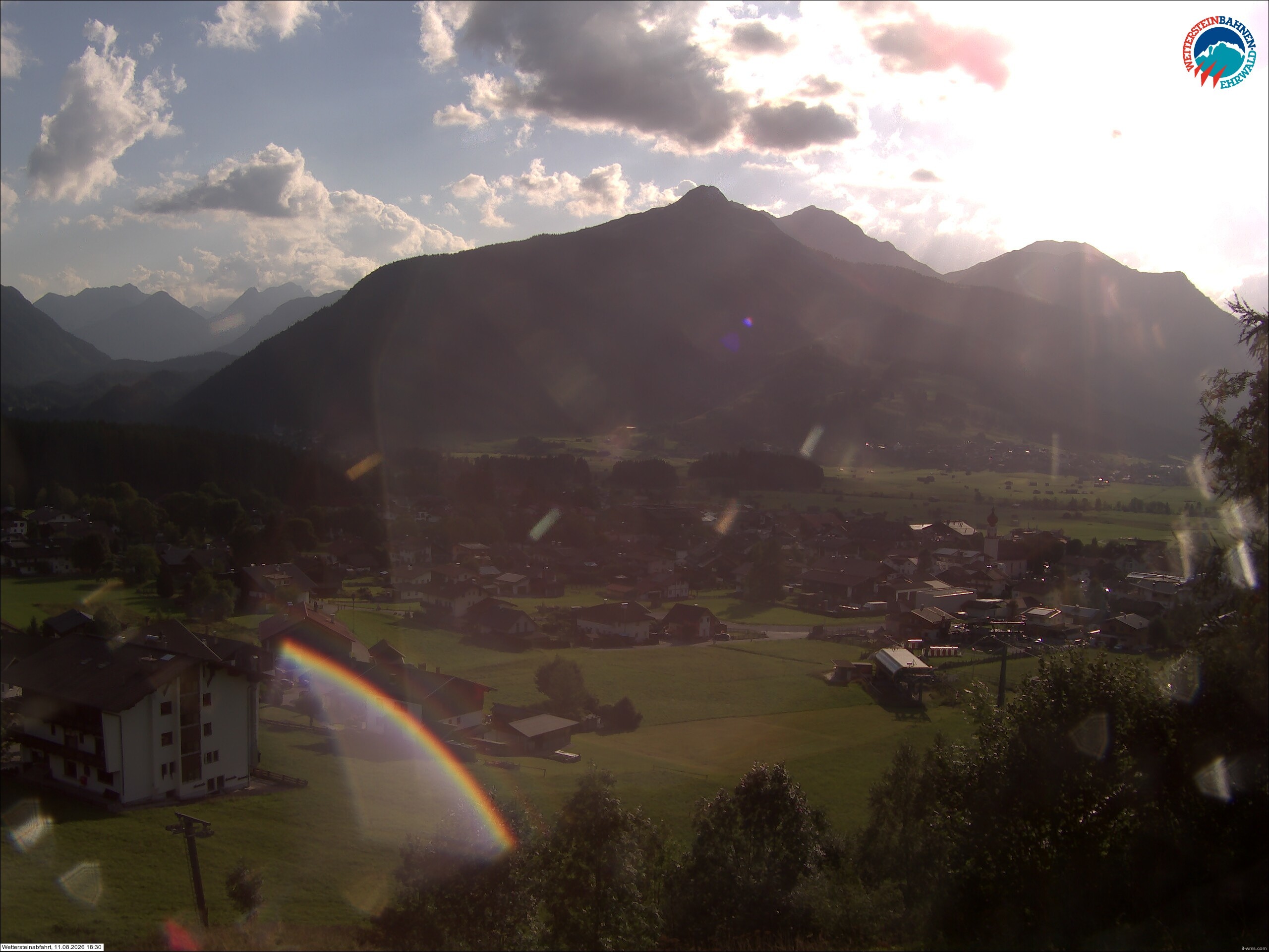 Archiv Foto Webcam Sonnenhang Sessellift Ehrwald