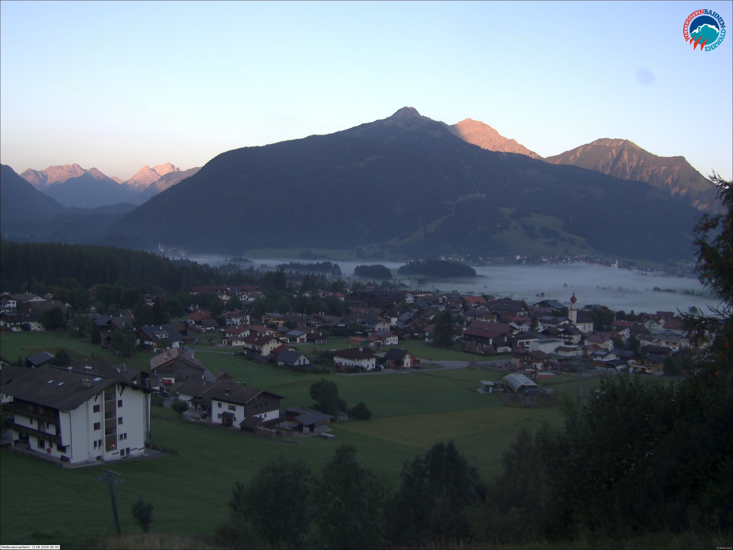 Archiv Foto Webcam Sonnenhang Sessellift Ehrwald