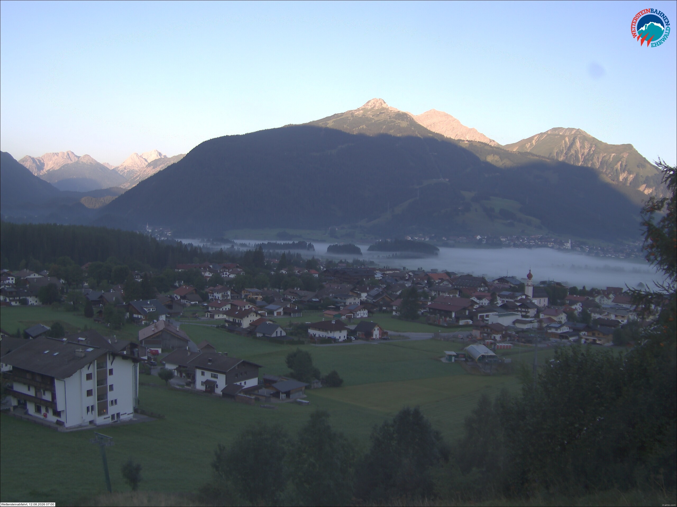Archiv Foto Webcam Sonnenhang Sessellift Ehrwald