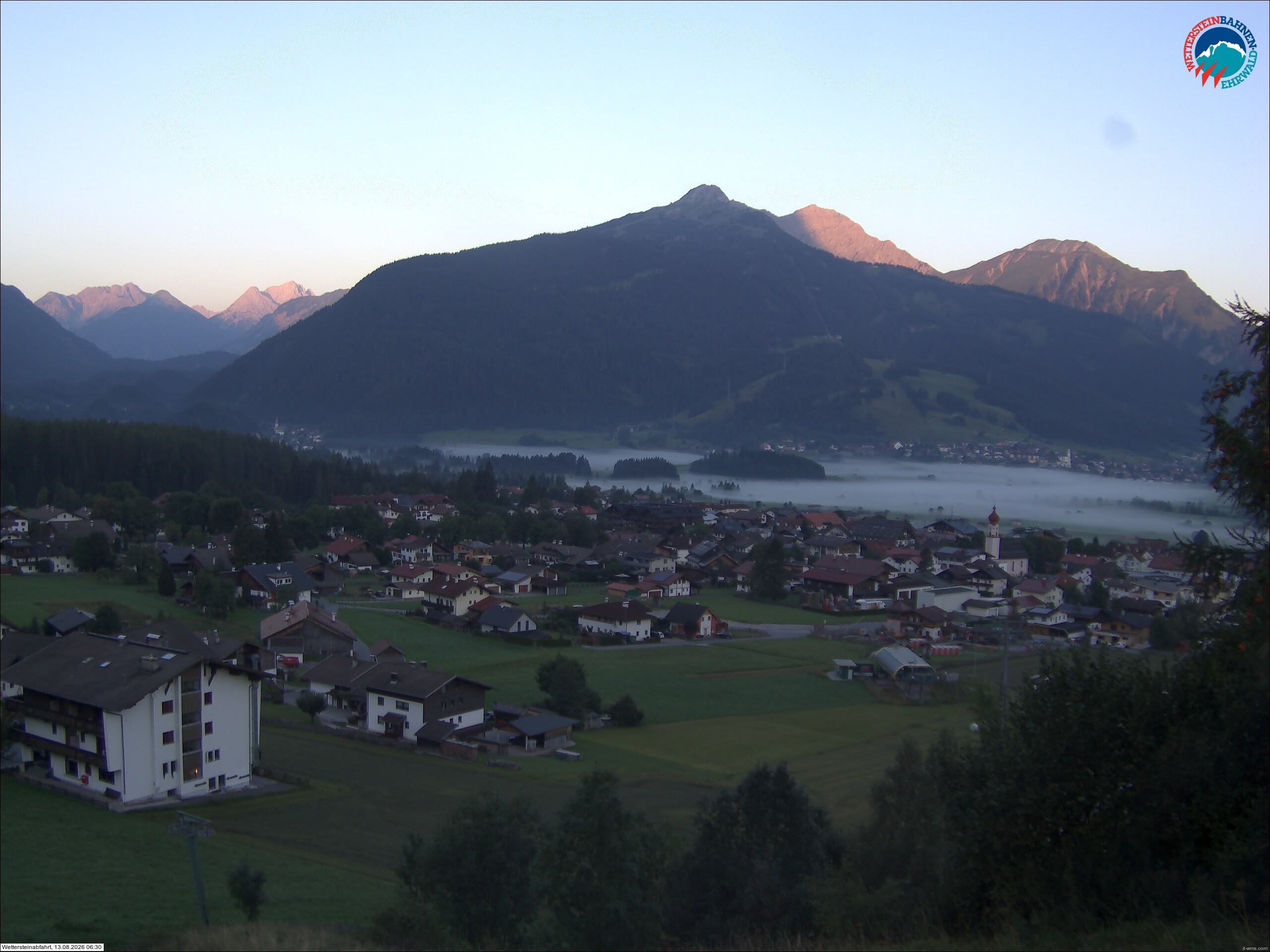Archiv Foto Webcam Sonnenhang Sessellift Ehrwald
