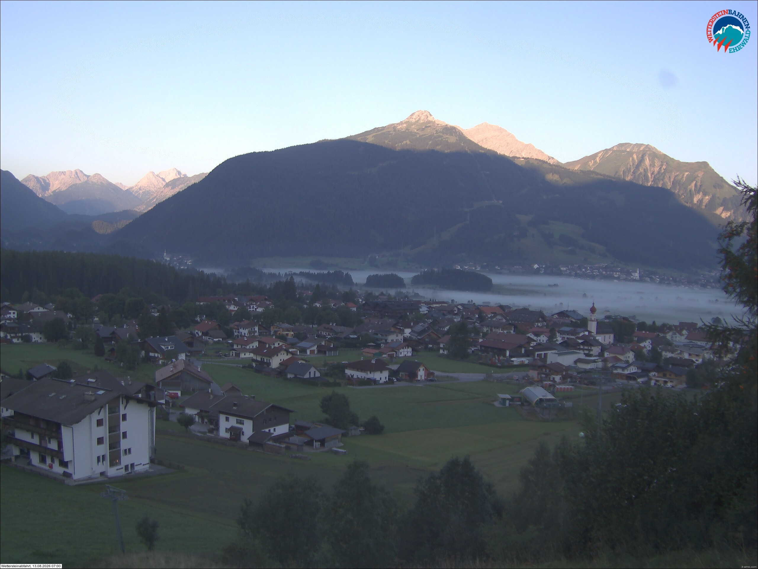 Archiv Foto Webcam Sonnenhang Sessellift Ehrwald