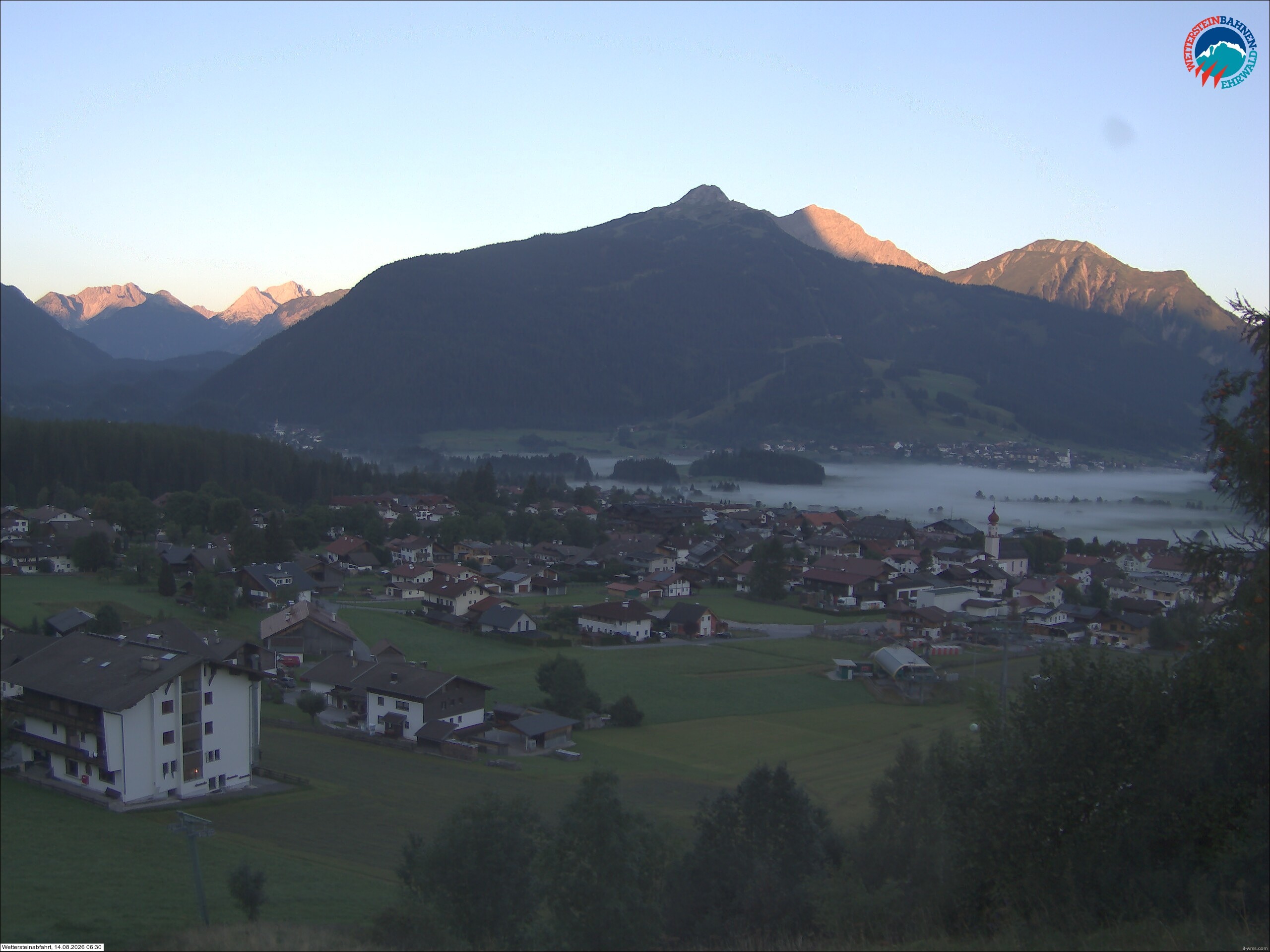 Archiv Foto Webcam Sonnenhang Sessellift Ehrwald