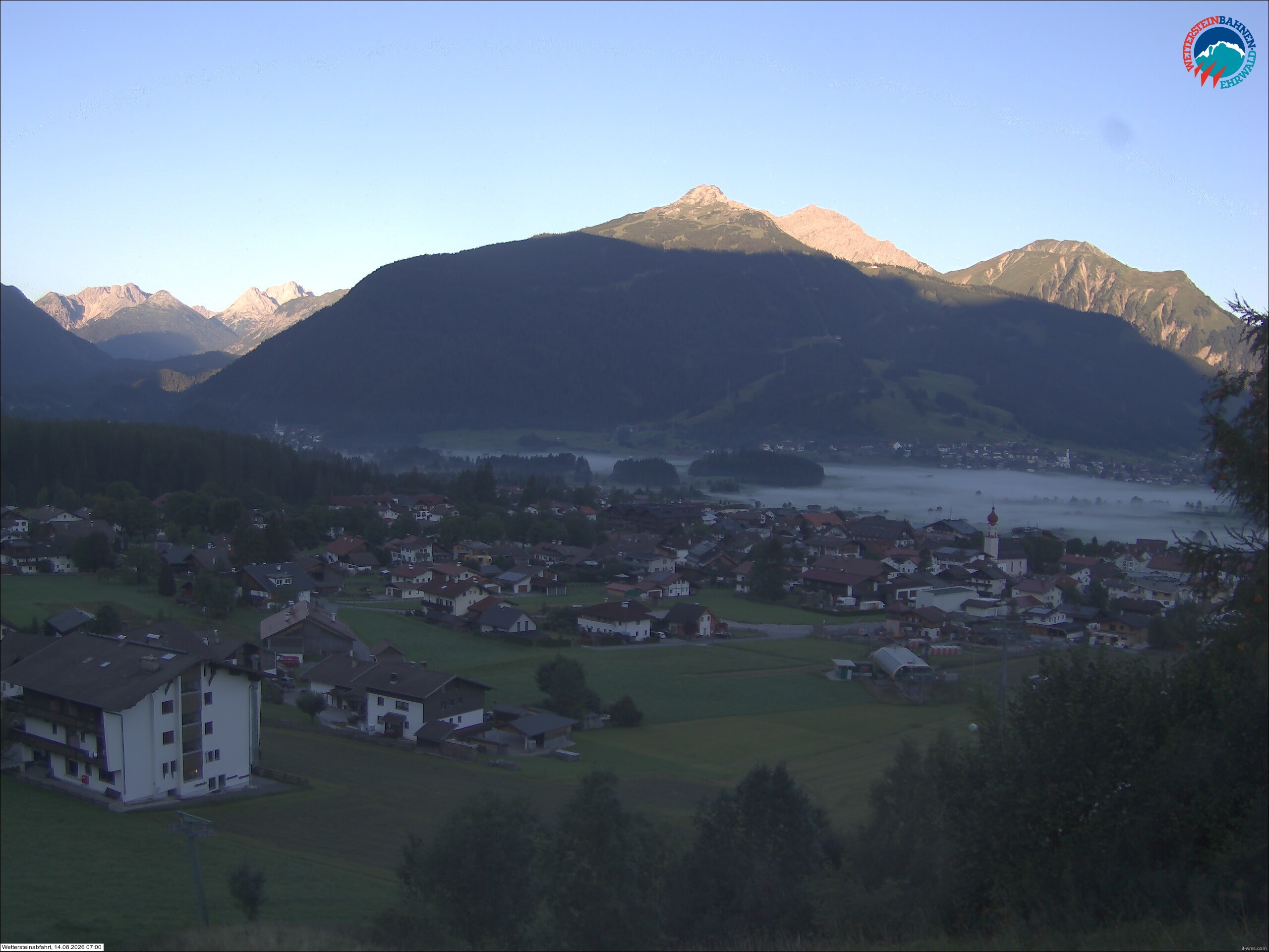 Archiv Foto Webcam Sonnenhang Sessellift Ehrwald