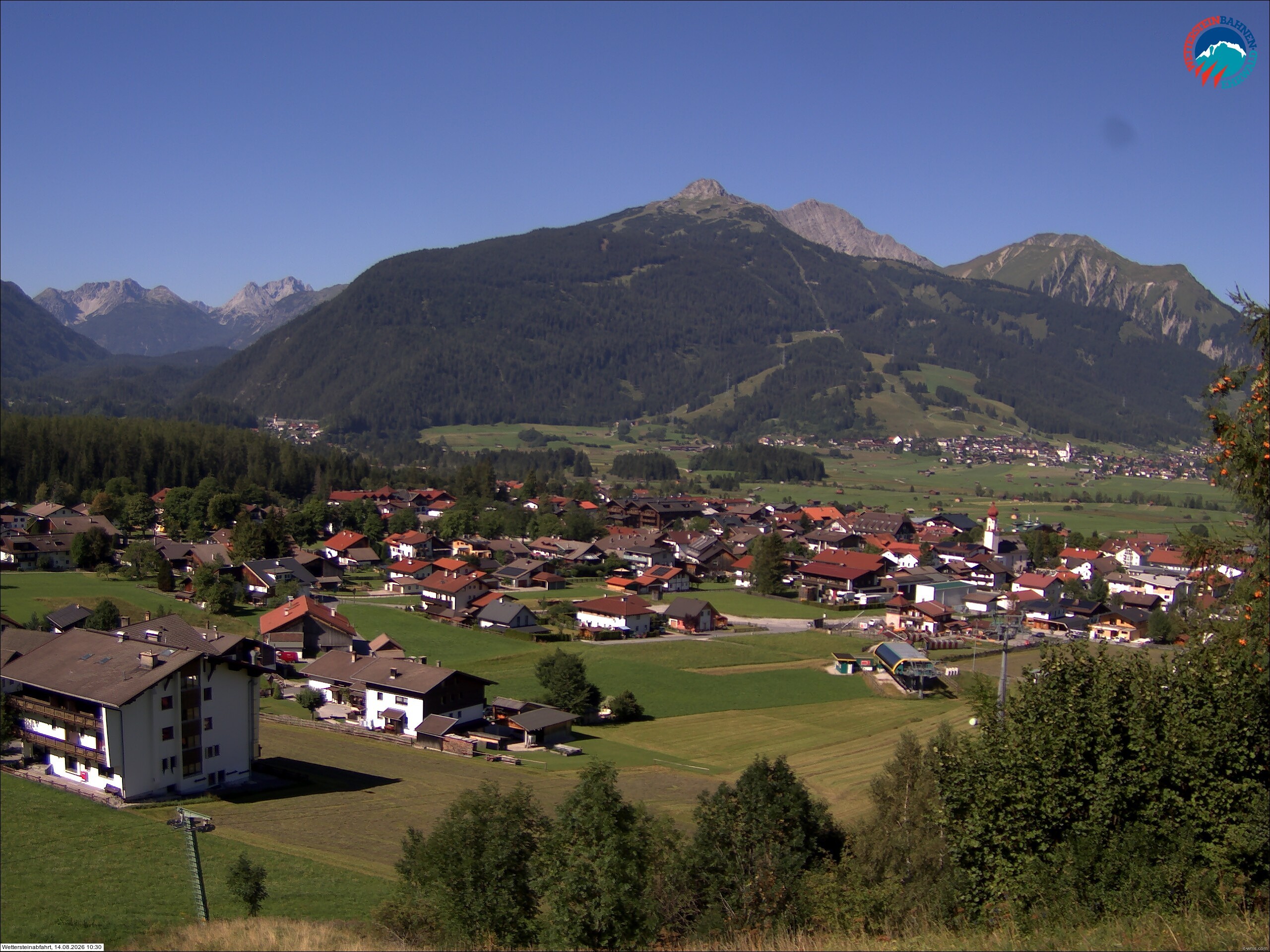 Archiv Foto Webcam Sonnenhang Sessellift Ehrwald