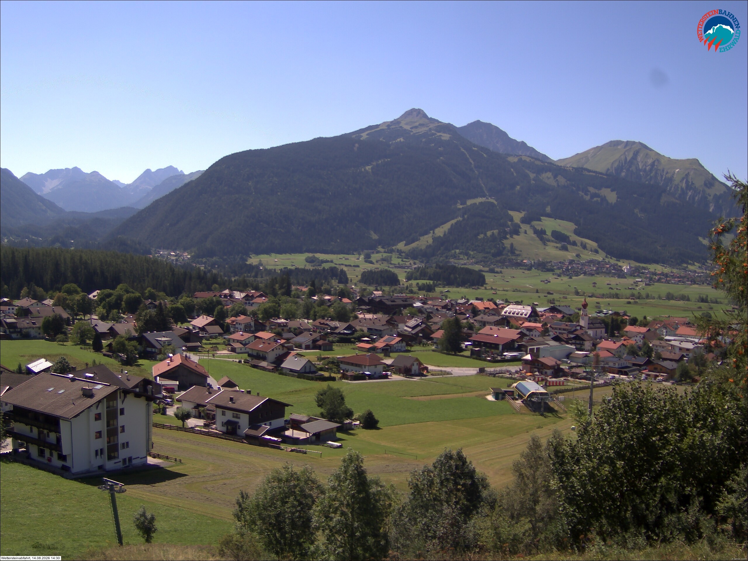 Archiv Foto Webcam Sonnenhang Sessellift Ehrwald