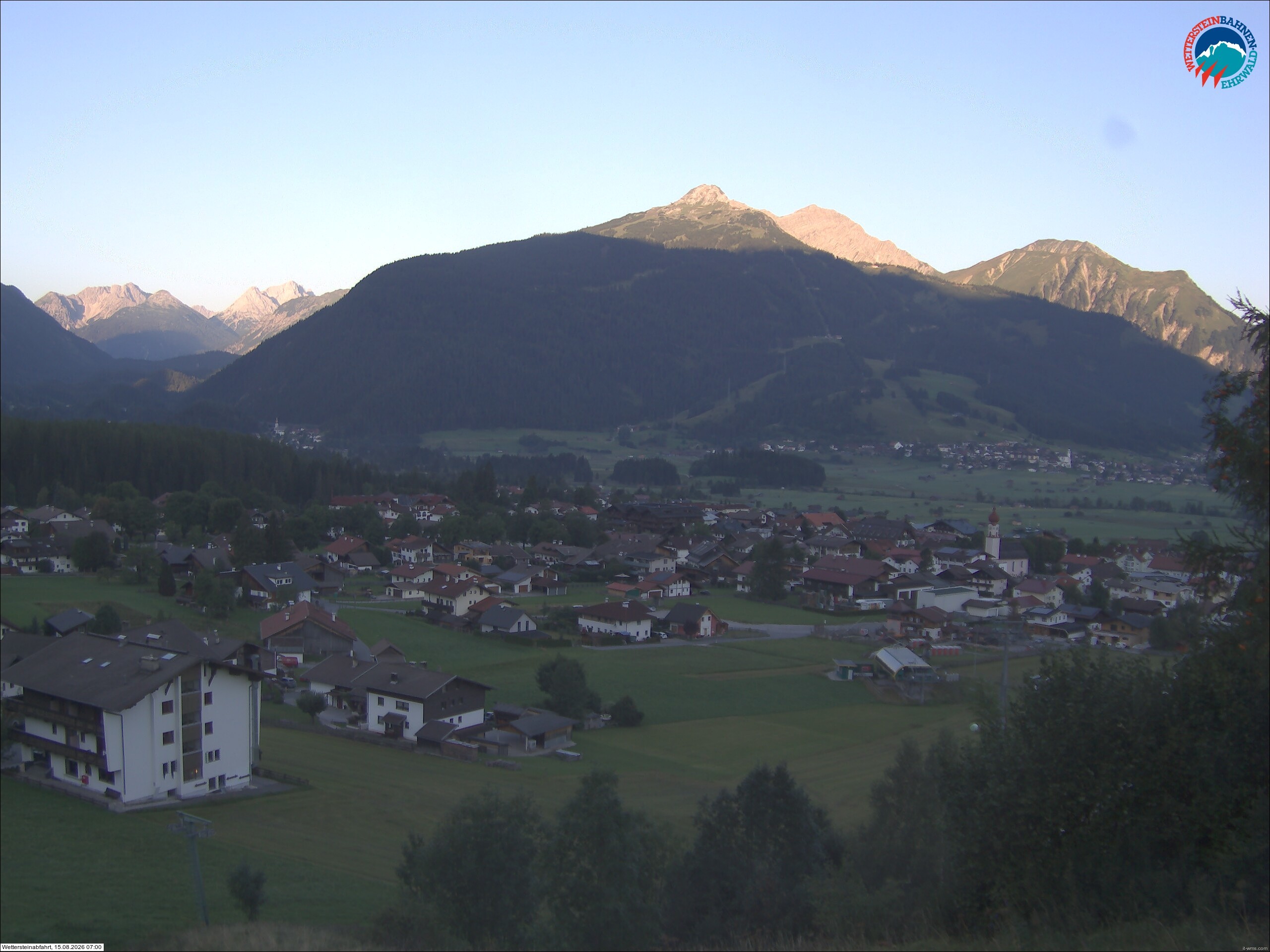 Archiv Foto Webcam Sonnenhang Sessellift Ehrwald