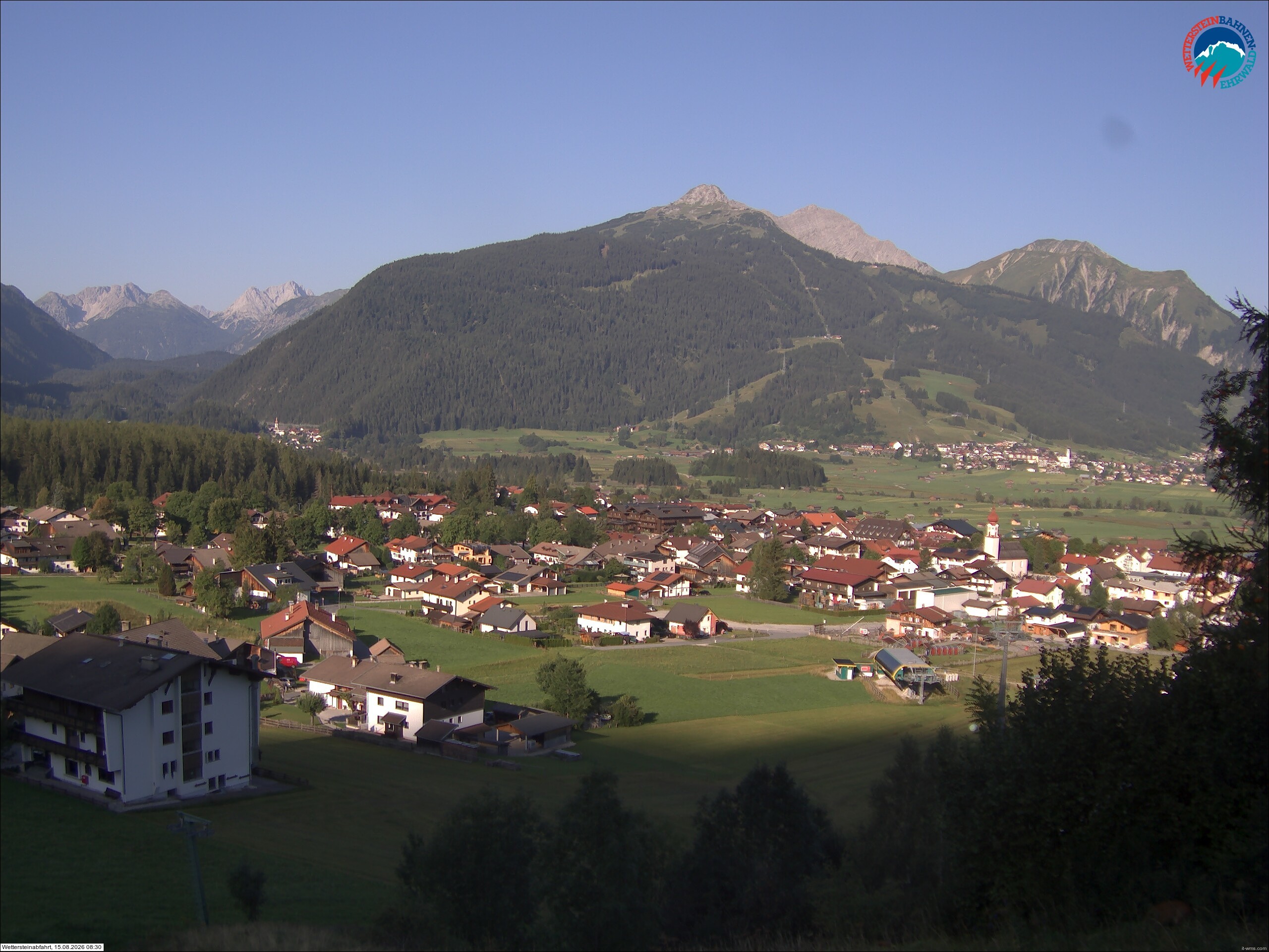 Archiv Foto Webcam Sonnenhang Sessellift Ehrwald