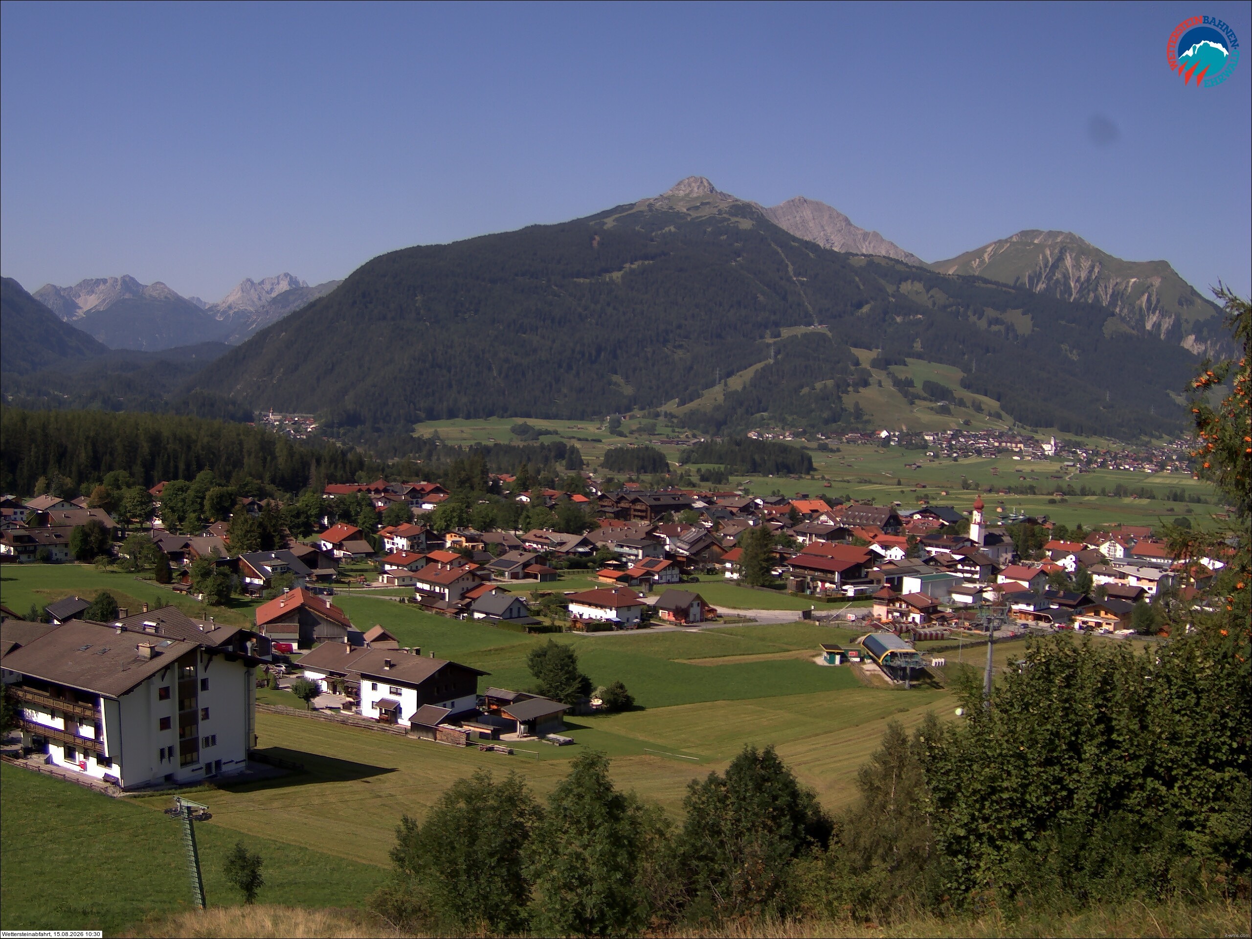 Archiv Foto Webcam Sonnenhang Sessellift Ehrwald