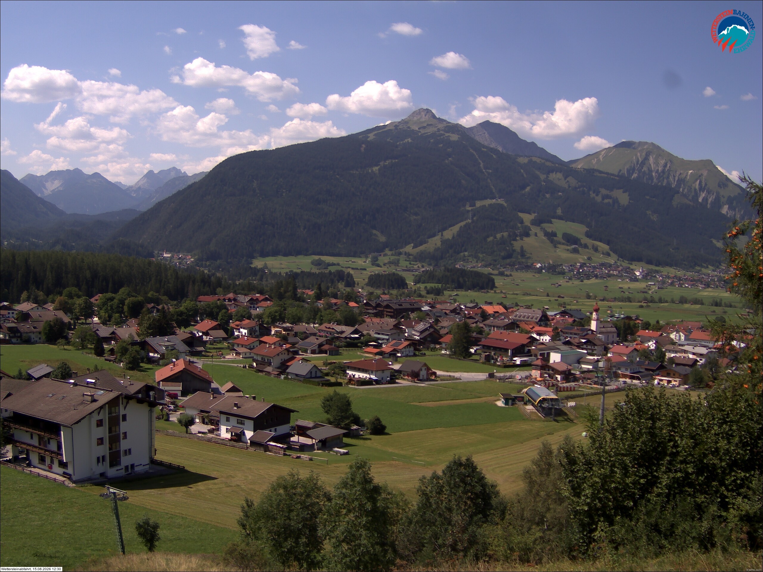 Archiv Foto Webcam Sonnenhang Sessellift Ehrwald
