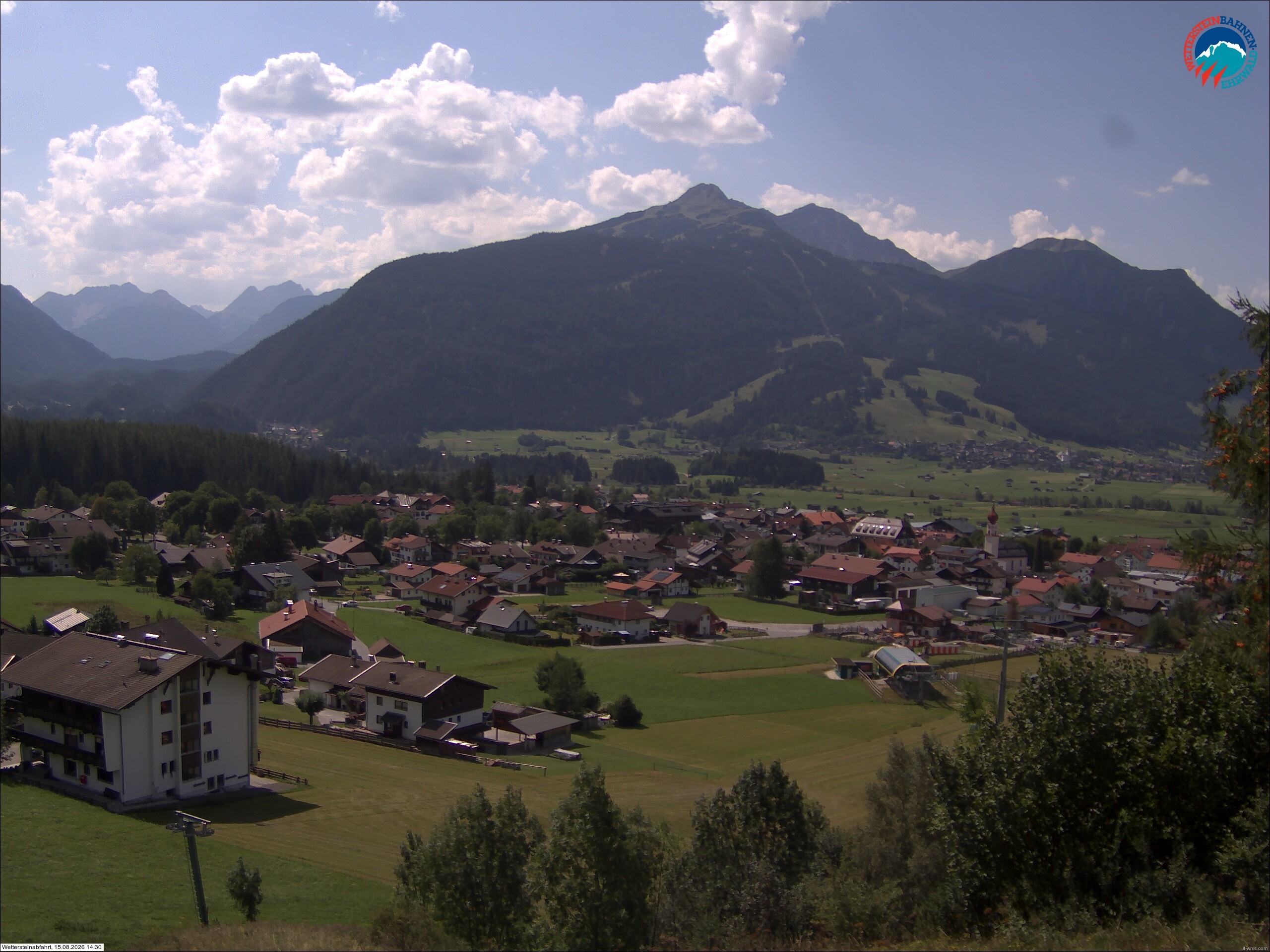 Archiv Foto Webcam Sonnenhang Sessellift Ehrwald
