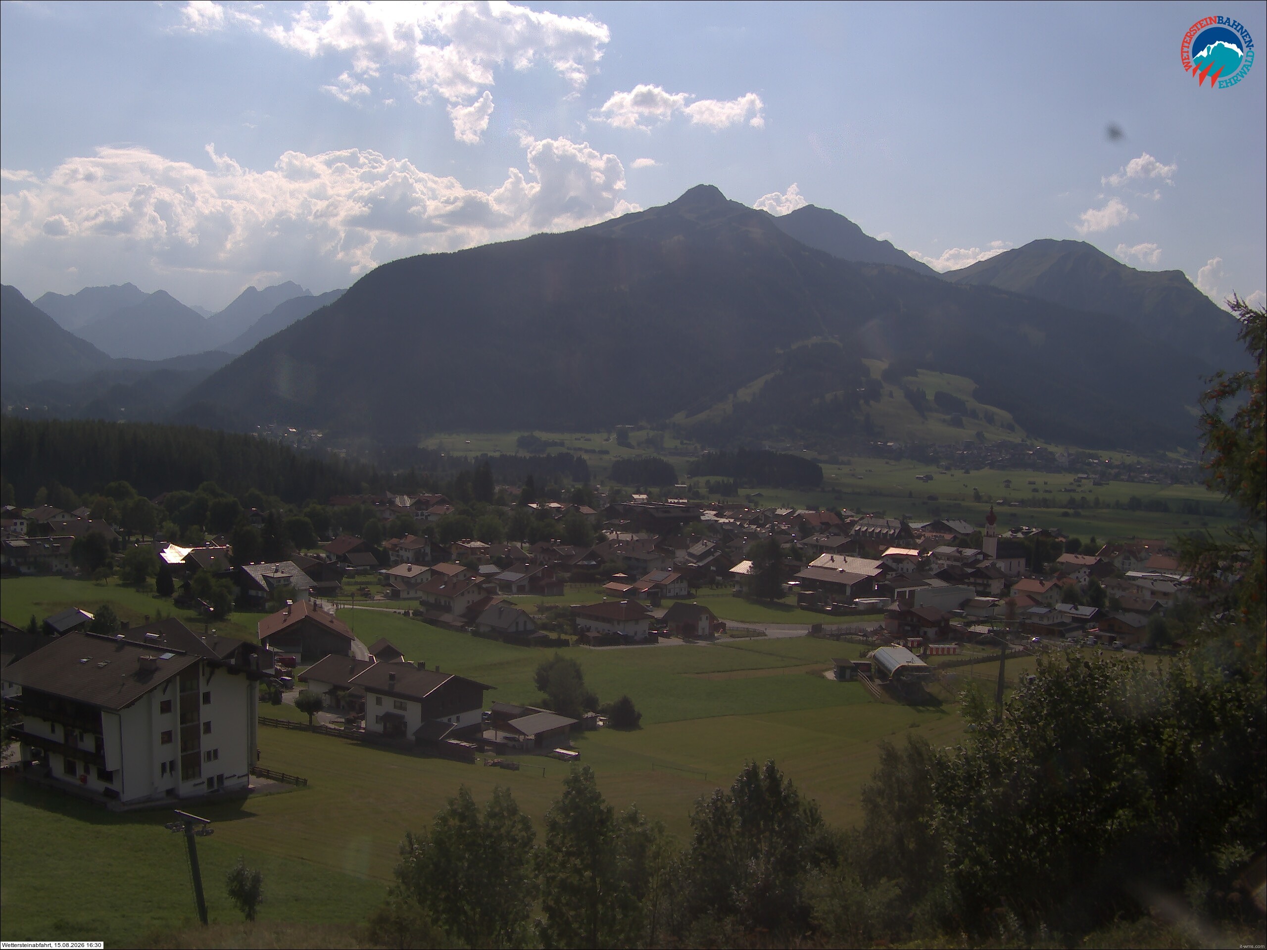 Archiv Foto Webcam Sonnenhang Sessellift Ehrwald