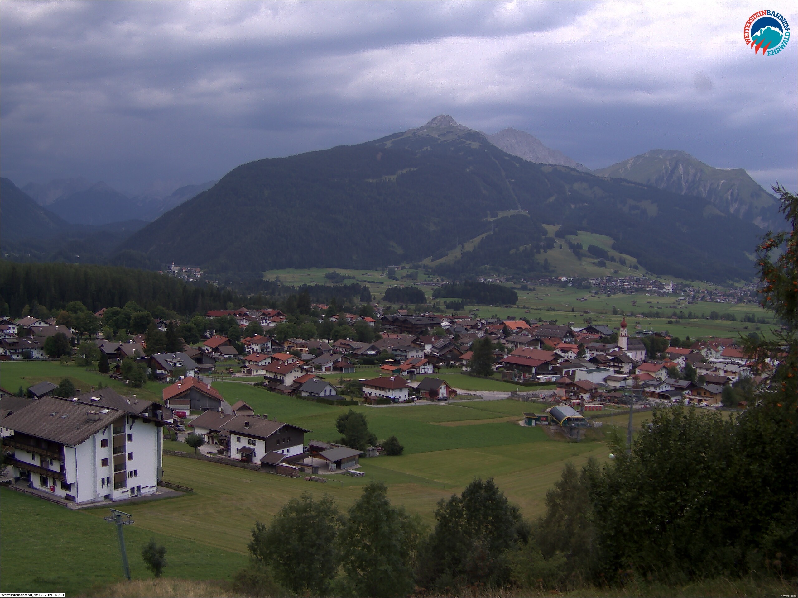 Archiv Foto Webcam Sonnenhang Sessellift Ehrwald