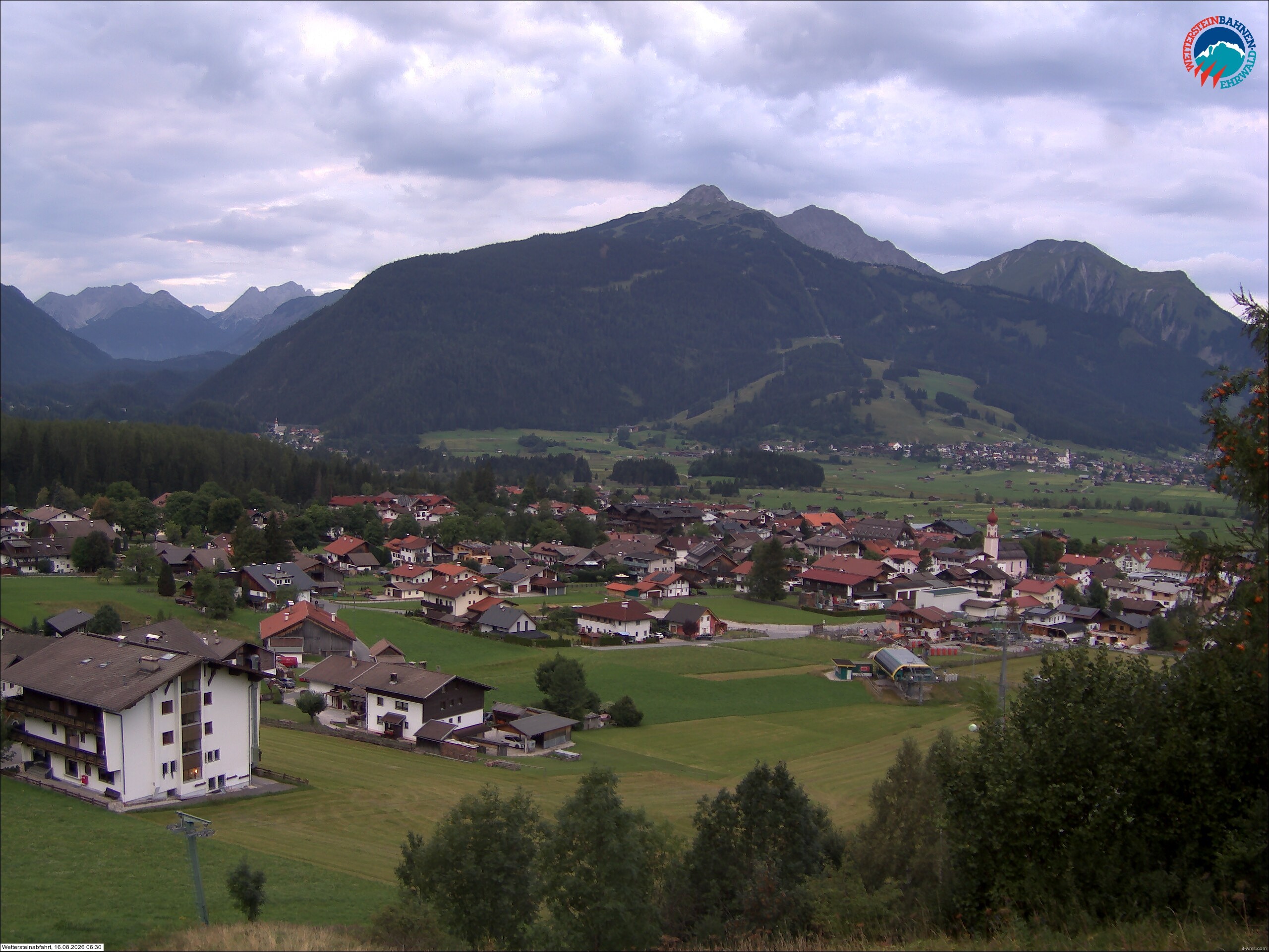Archiv Foto Webcam Sonnenhang Sessellift Ehrwald