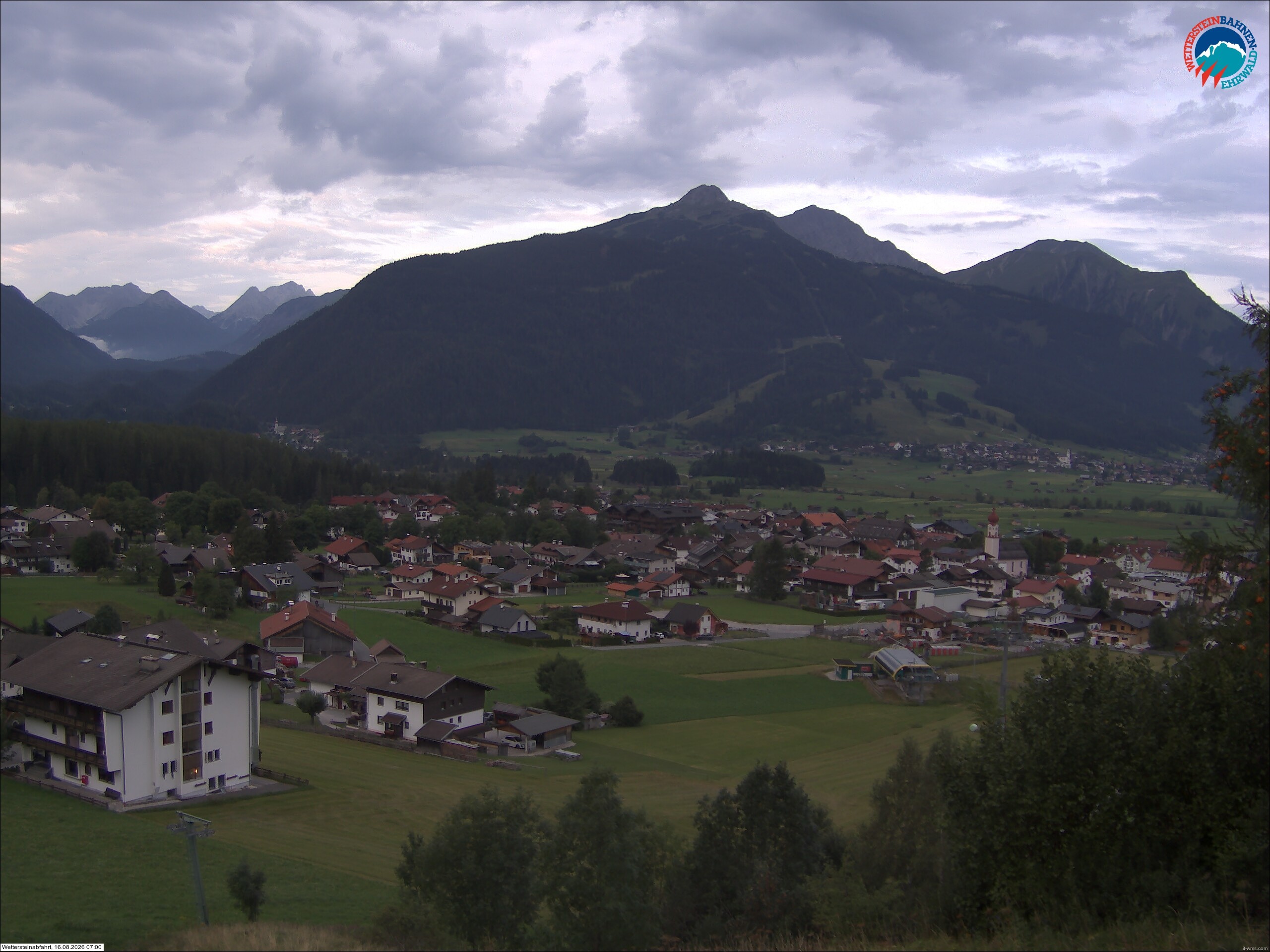 Archiv Foto Webcam Sonnenhang Sessellift Ehrwald