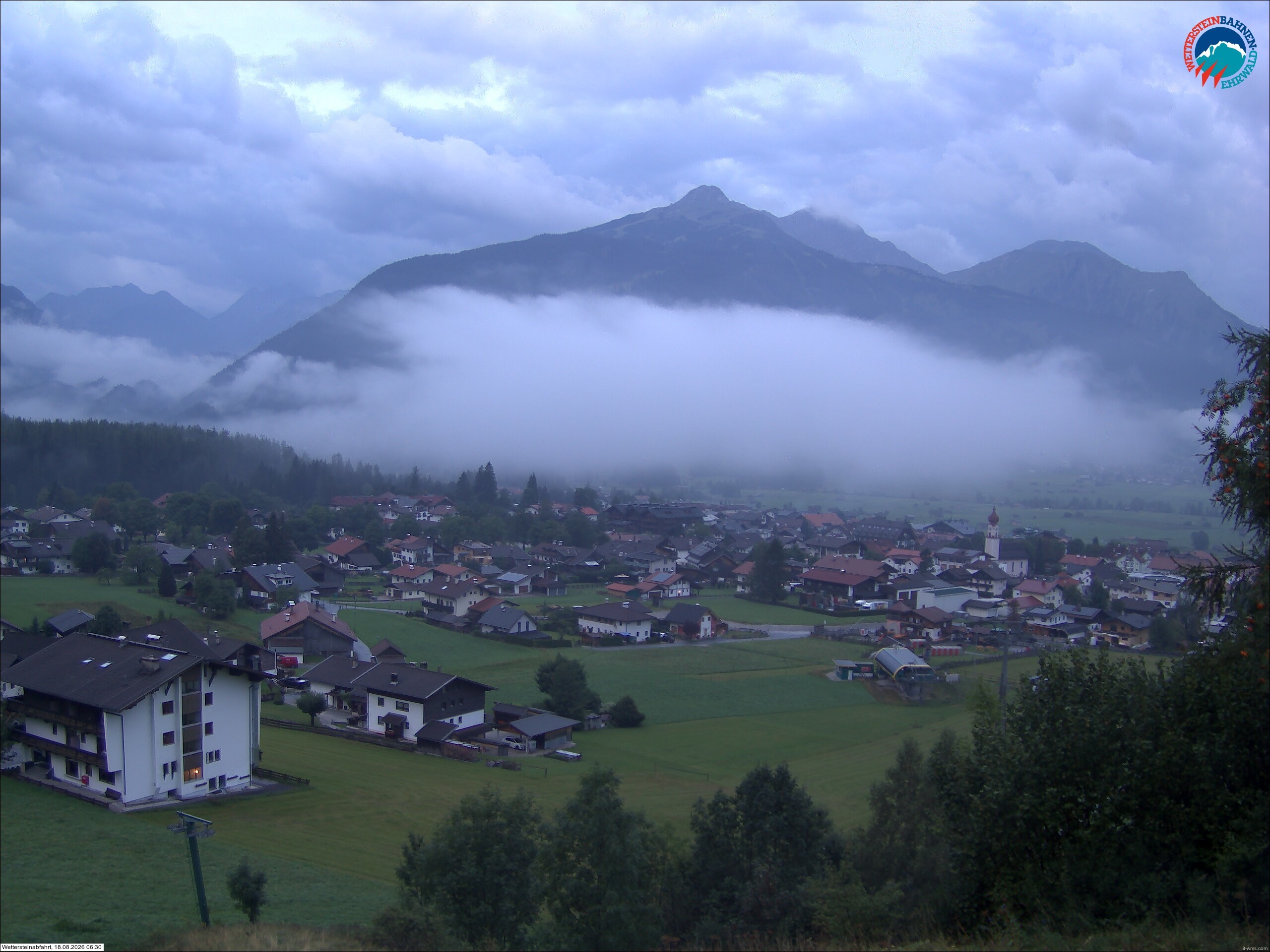 Archiv Foto Webcam Sonnenhang Sessellift Ehrwald