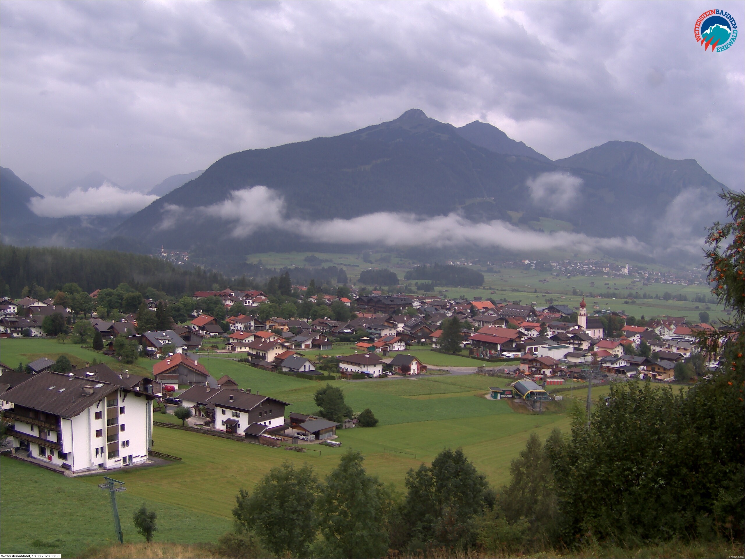 Archiv Foto Webcam Sonnenhang Sessellift Ehrwald